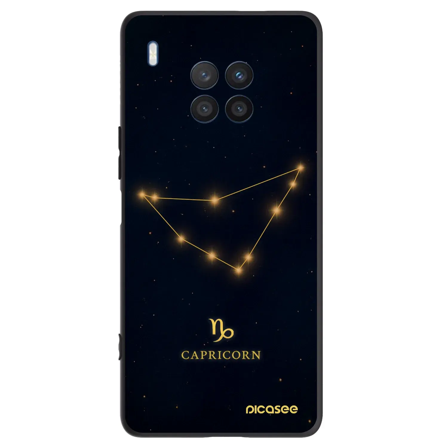 Silikonový černý obal pro Honor 50 Lite - CAPRICORN