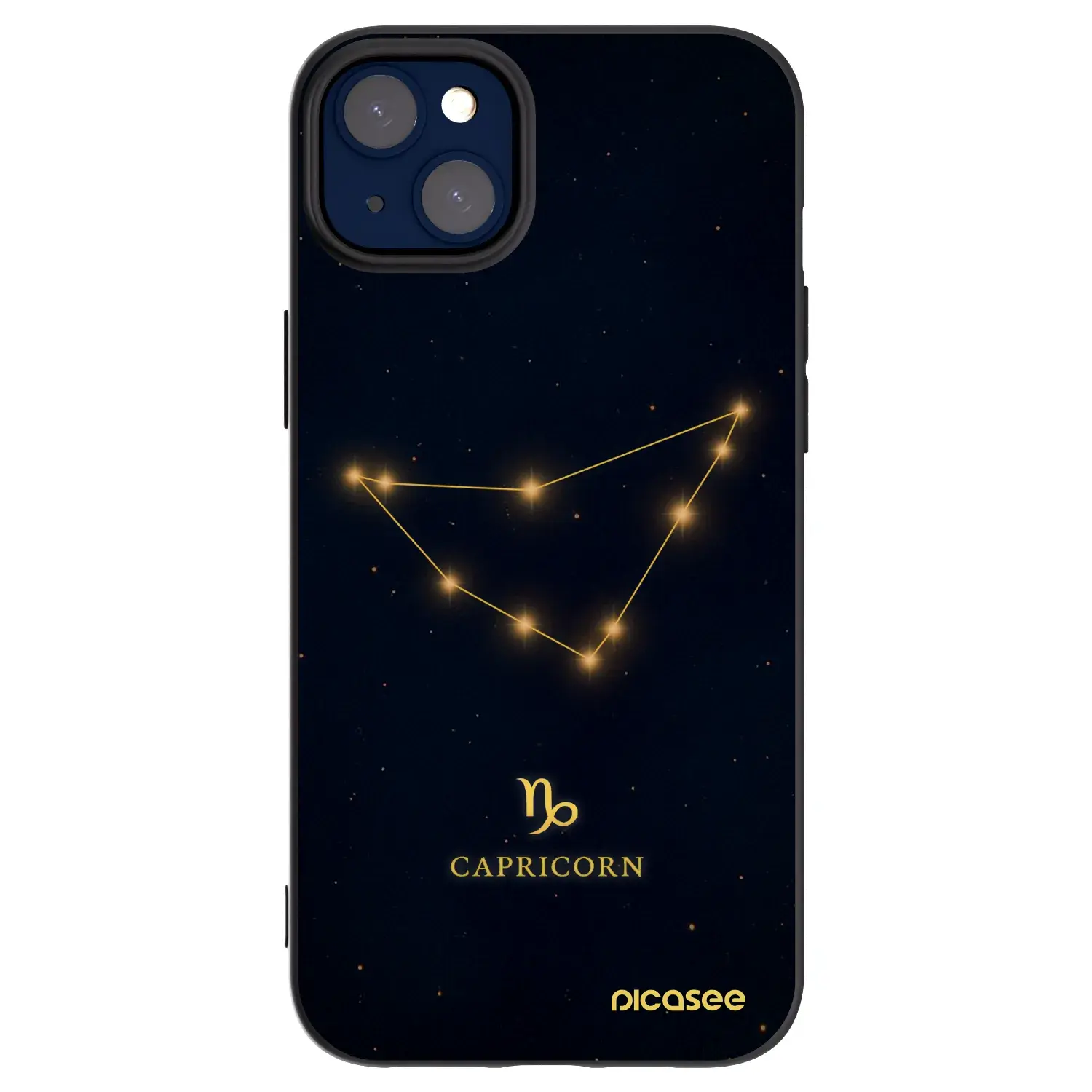 Silikonový černý obal pro Apple iPhone 14 Plus - CAPRICORN
