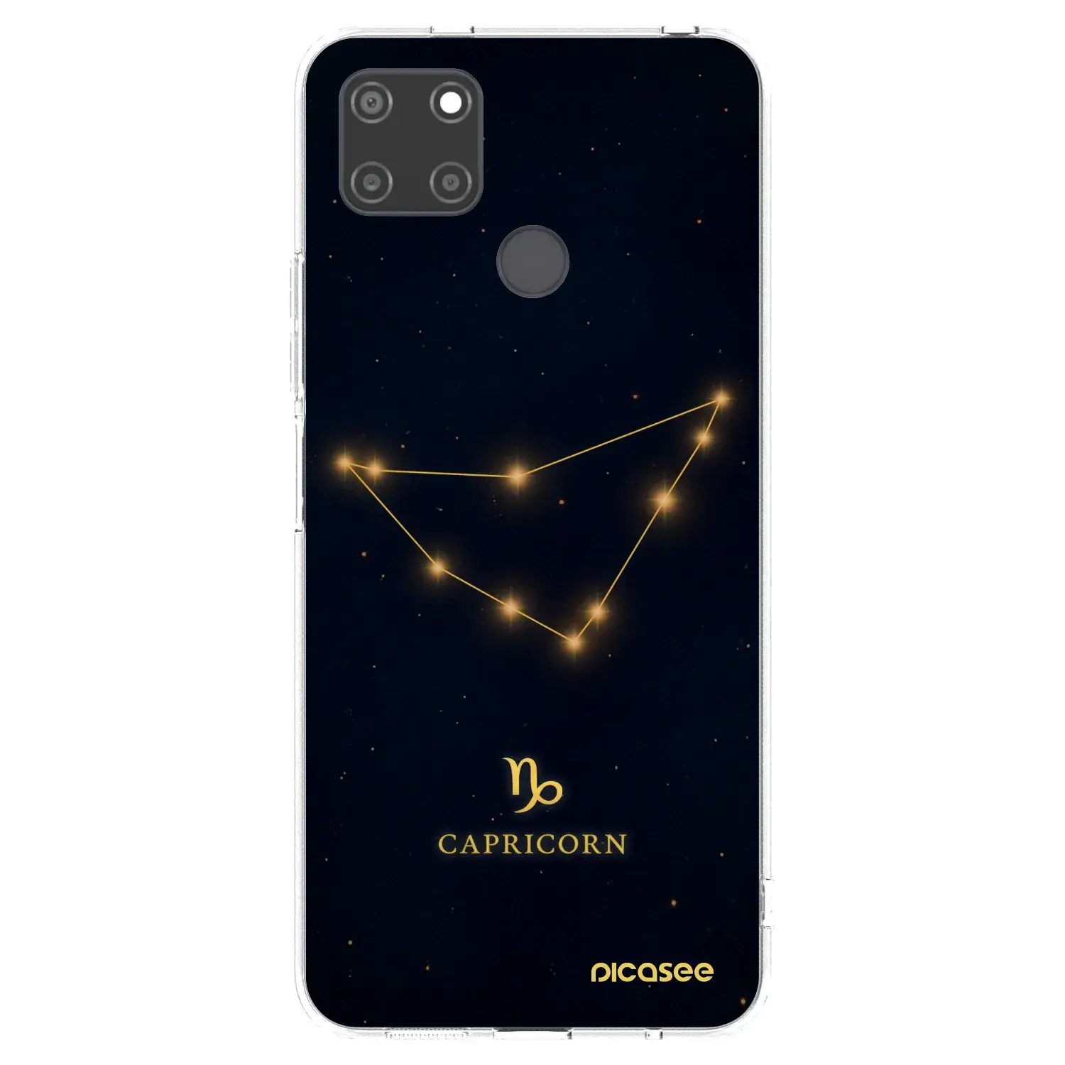 Silikonový průhledný obal pro Realme C21Y - CAPRICORN