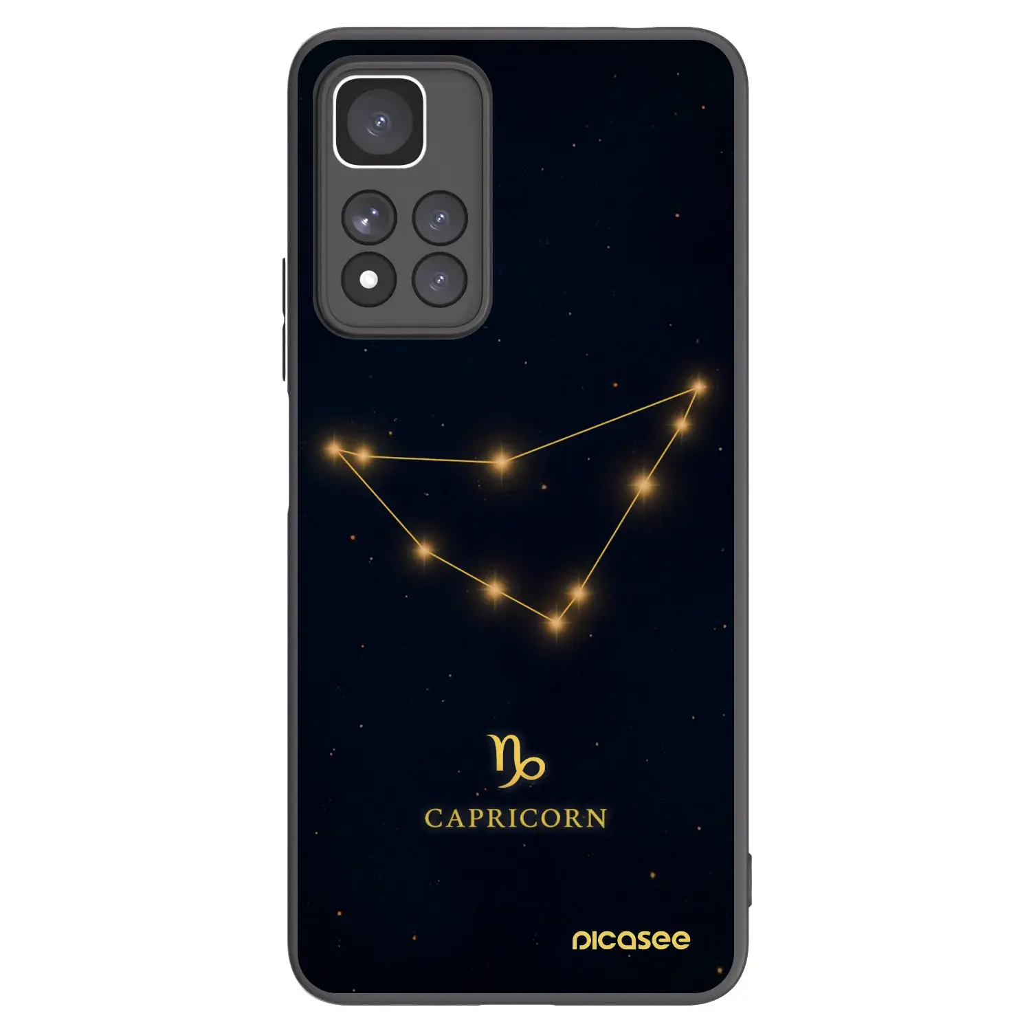 Silikonový černý obal pro Xiaomi Redmi Note 11 Pro+ 5G - CAPRICORN
