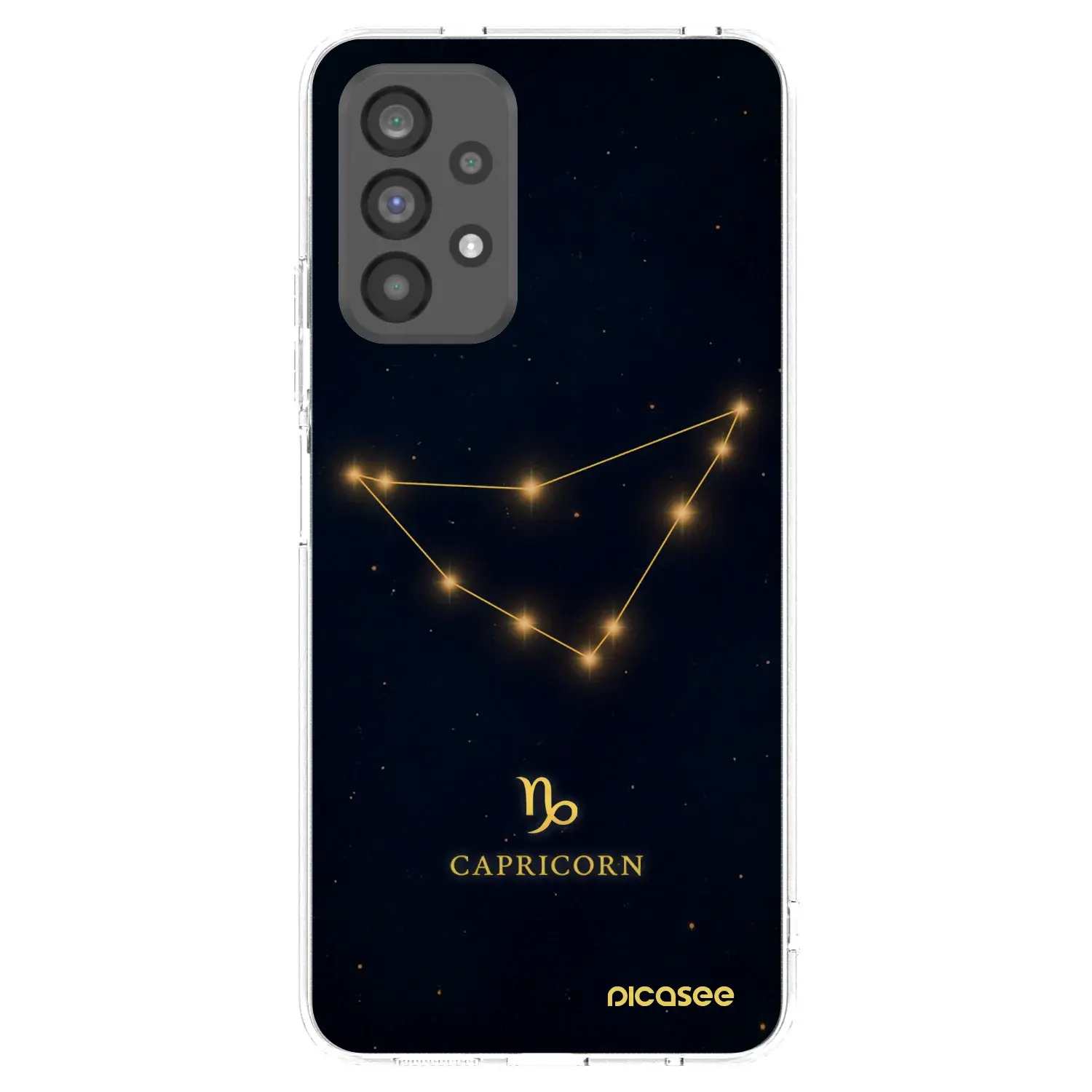 Silikonový průhledný obal pro Samsung Galaxy A73 5G - CAPRICORN