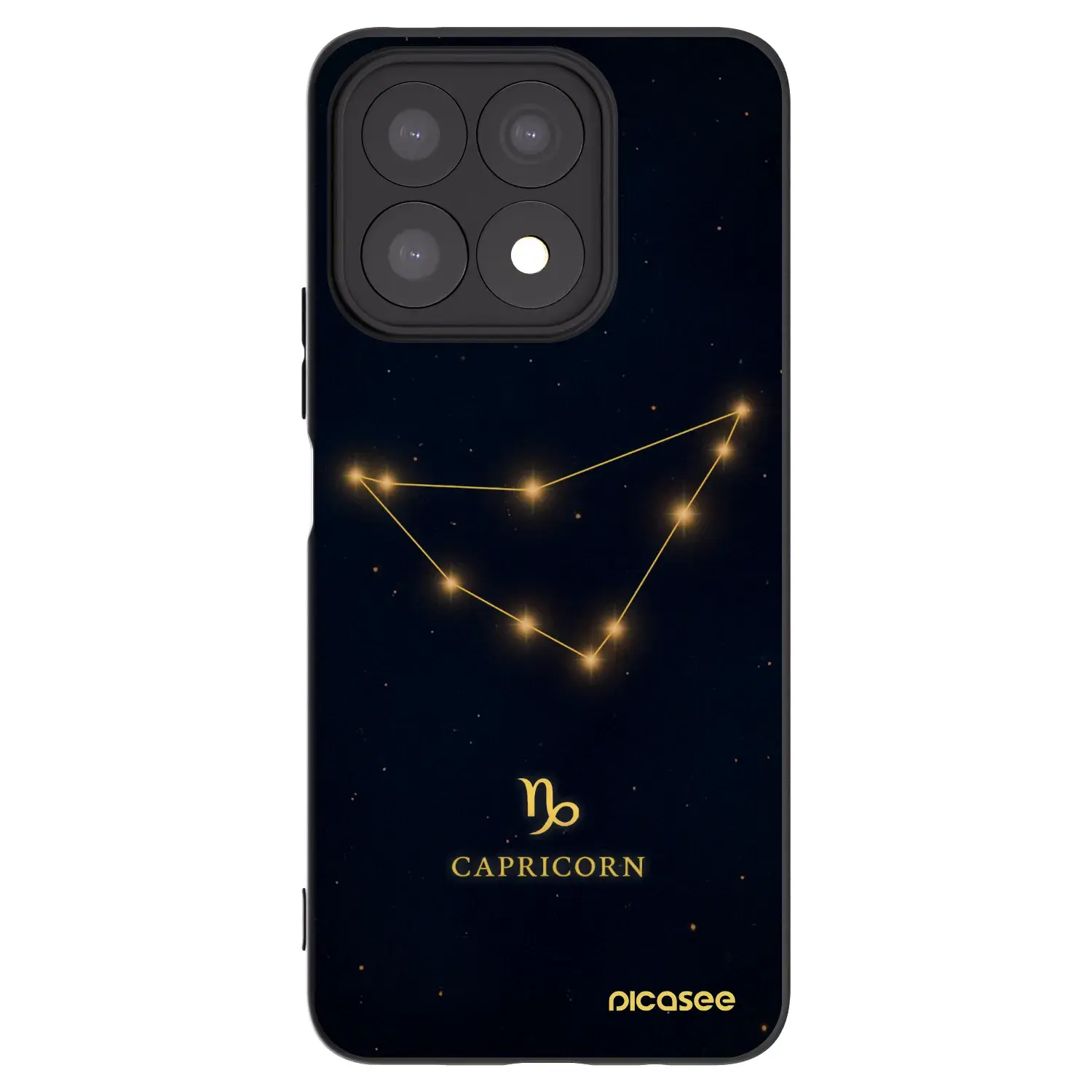 Silikonový černý obal pro Honor X8a - CAPRICORN