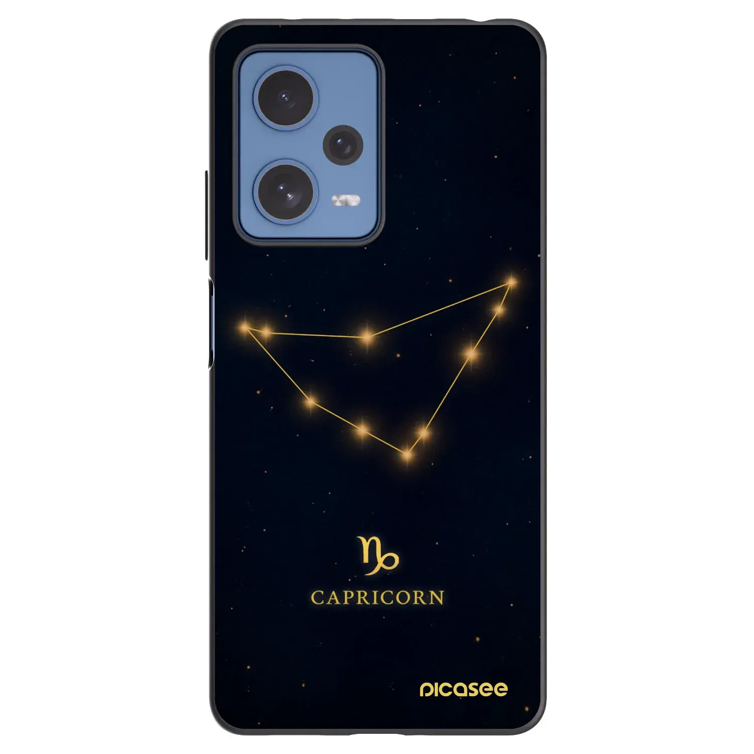 Silikonový černý obal pro Xiaomi Redmi Note 12 Pro 5G - CAPRICORN