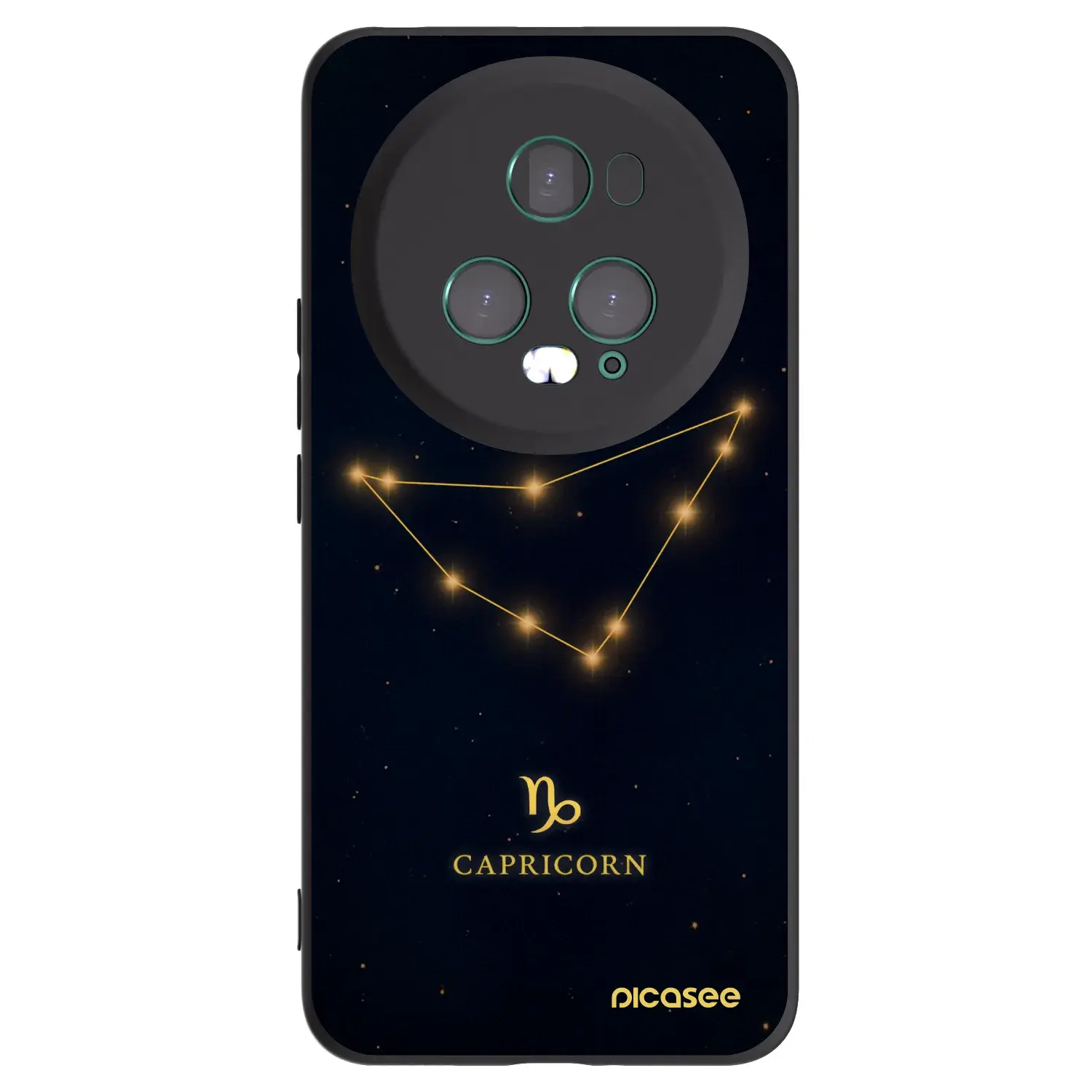 Silikonový černý obal pro Honor Magic5 Pro - CAPRICORN