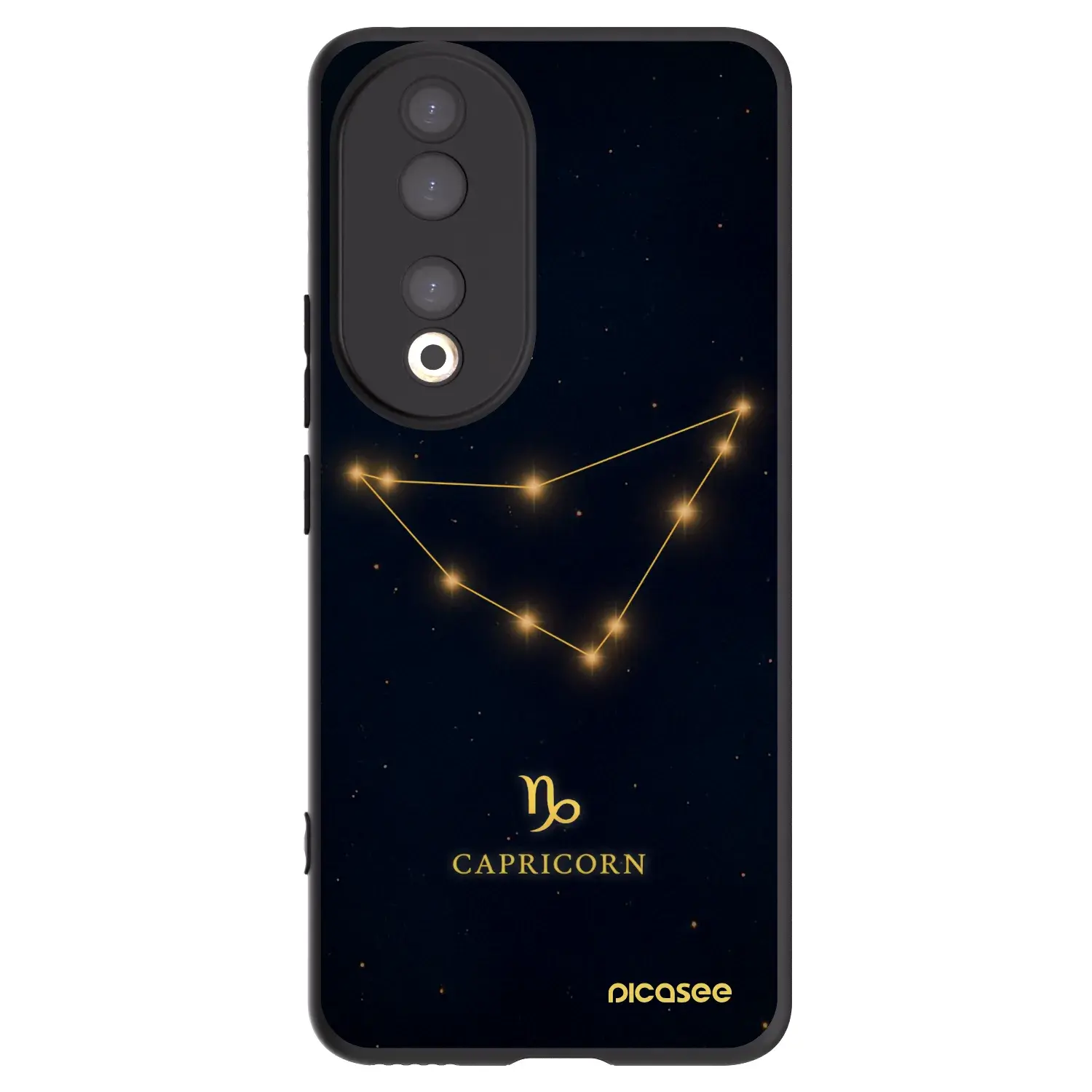 Silikonový černý obal pro Honor 90 5G - CAPRICORN