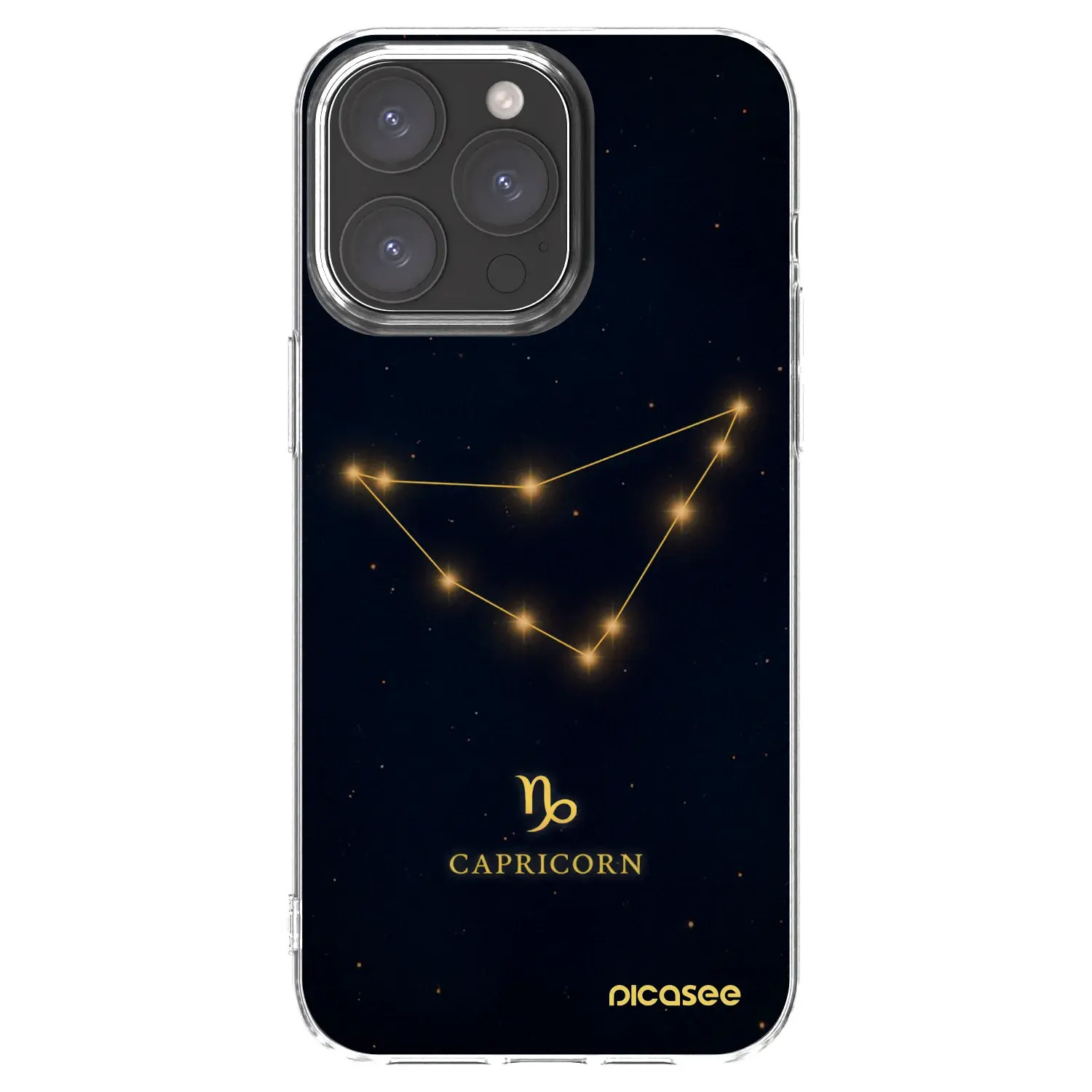 Silikonový průhledný obal pro Apple iPhone 15 Pro Max - CAPRICORN