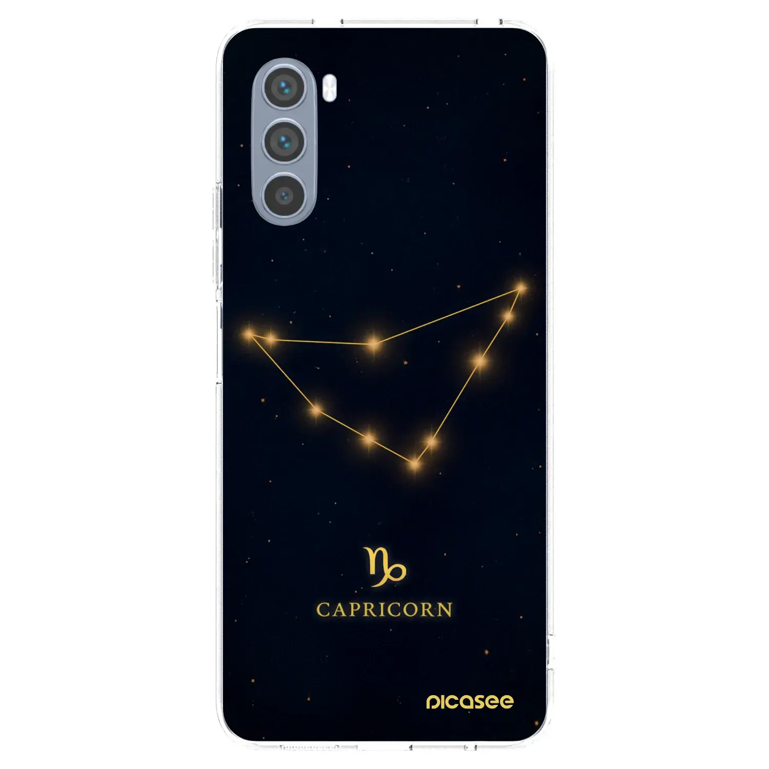 Silikonový průhledný obal pro Motorola Moto G62 - CAPRICORN