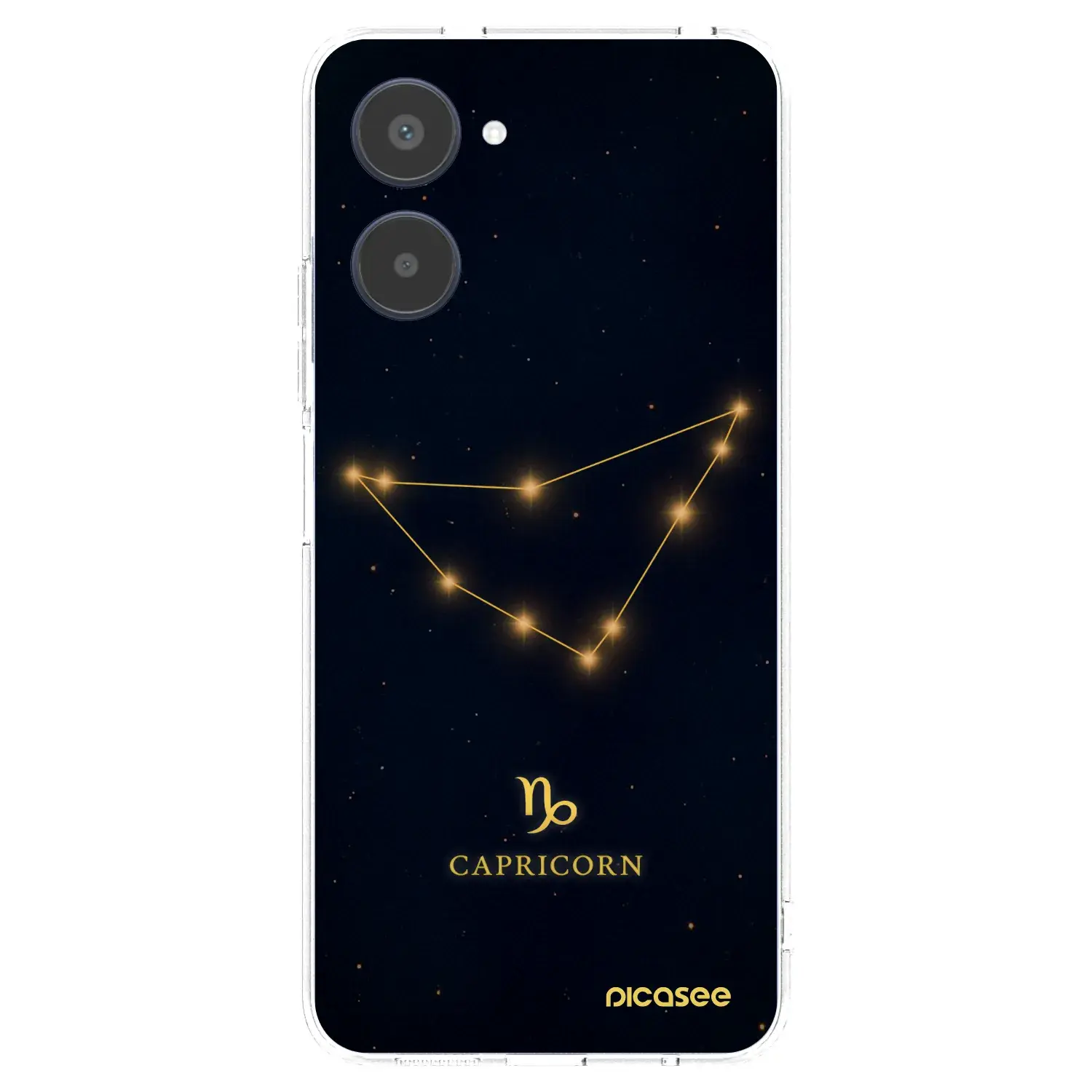 Silikonový průhledný obal pro Realme 10 4G - CAPRICORN