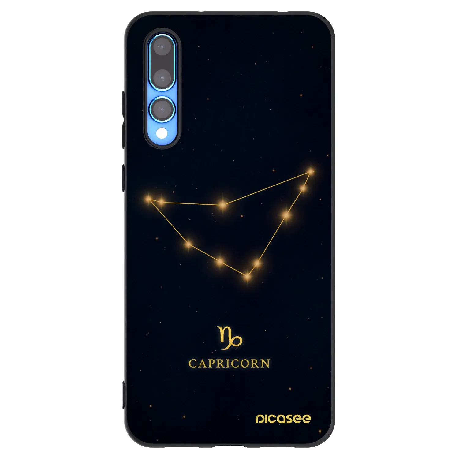 Silikonový černý obal pro Huawei P20 Pro - CAPRICORN