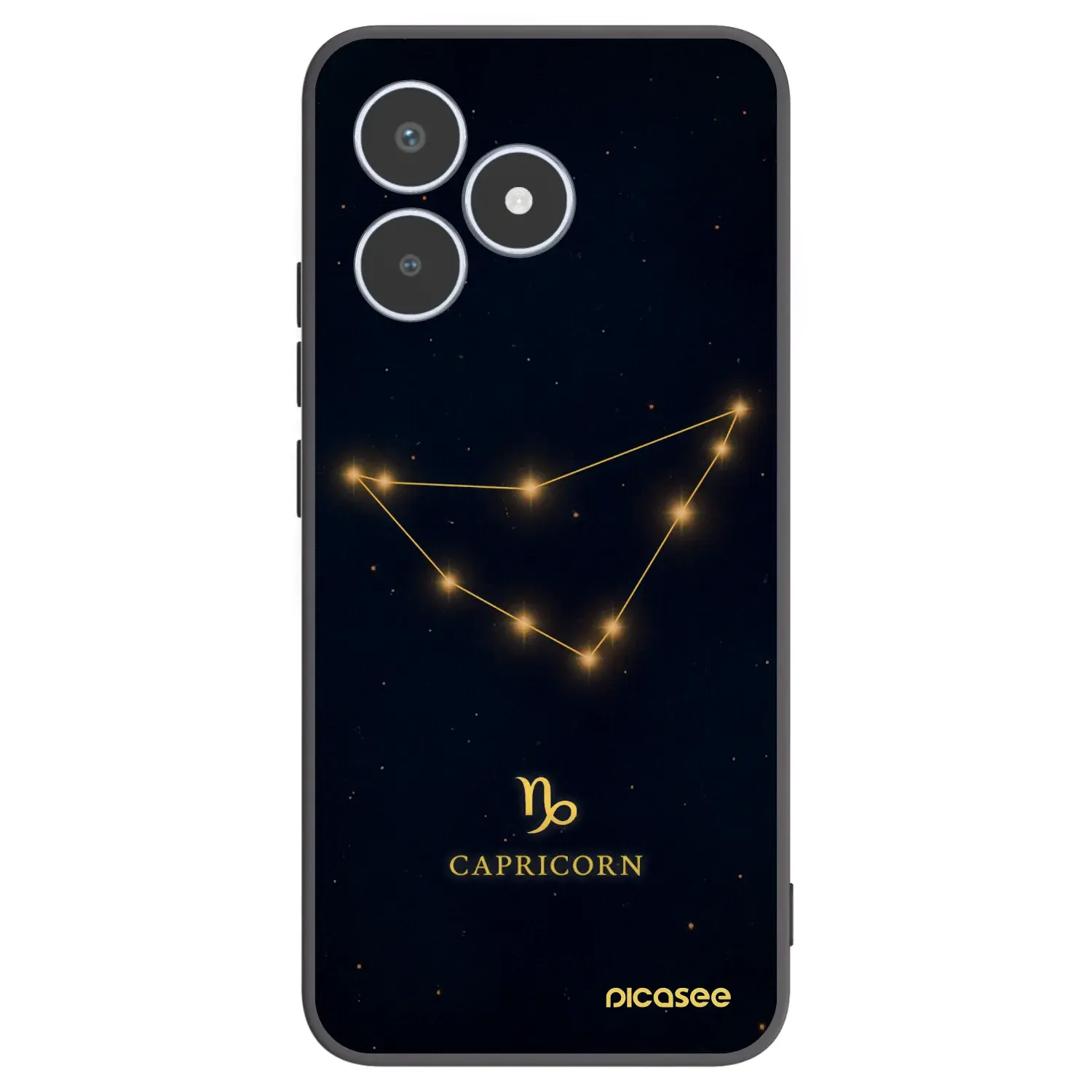 Silikonový černý obal pro Realme C53 - CAPRICORN