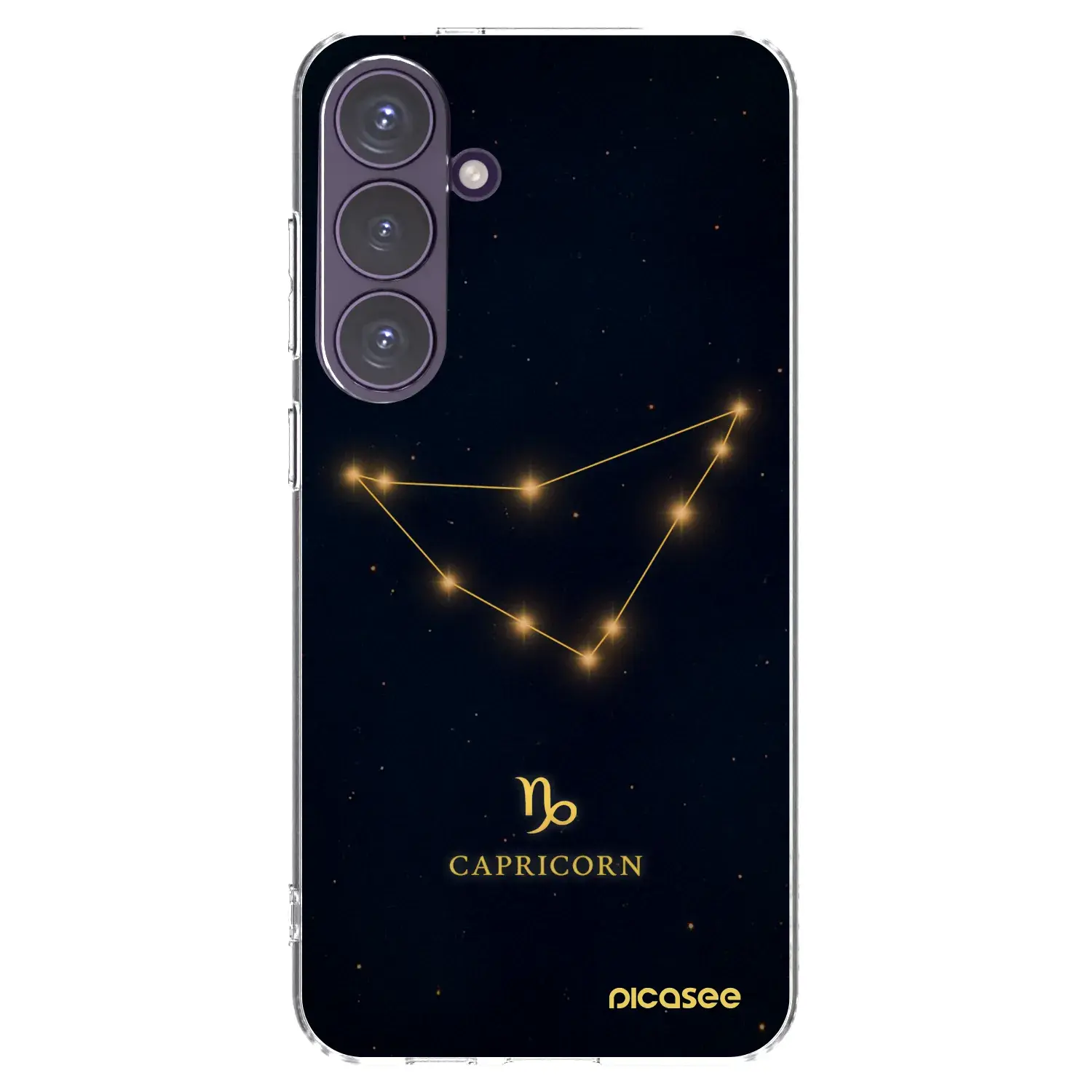 Silikonový průhledný obal pro Samsung Galaxy S24+ S926B 5G - CAPRICORN