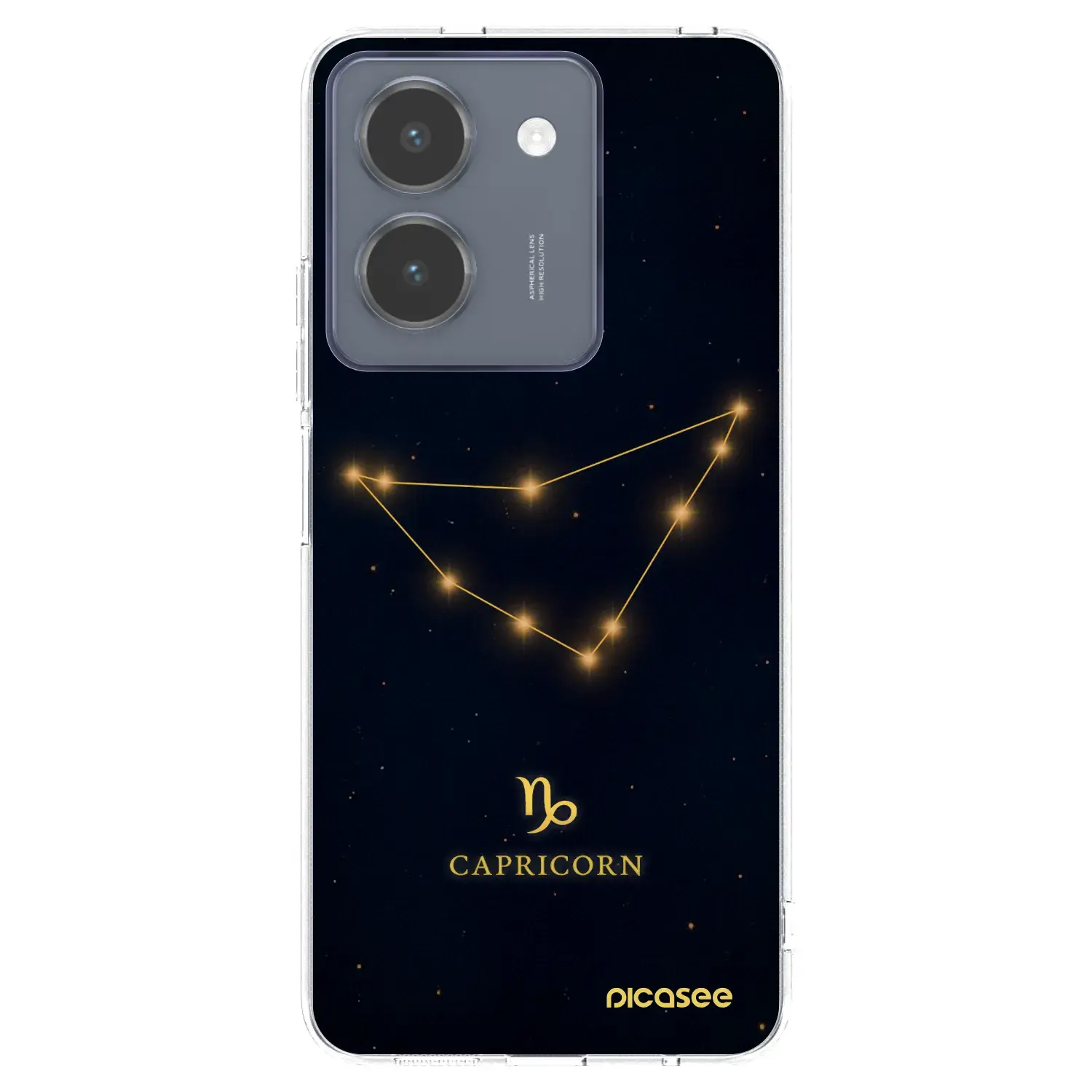 Silikonový průhledný obal pro Vivo Y36 4G - CAPRICORN