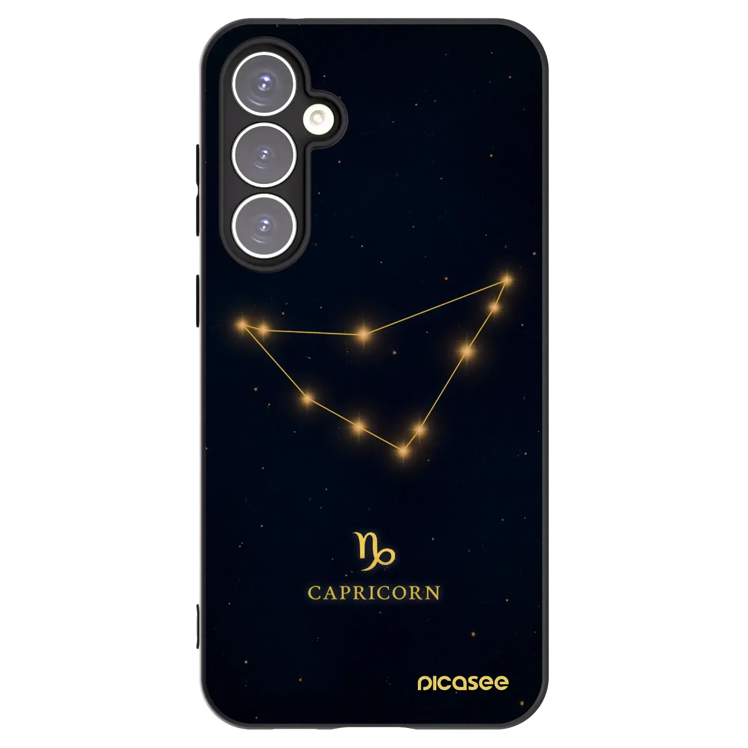 Silikonový černý obal pro Samsung Galaxy S23 FE S711B - CAPRICORN