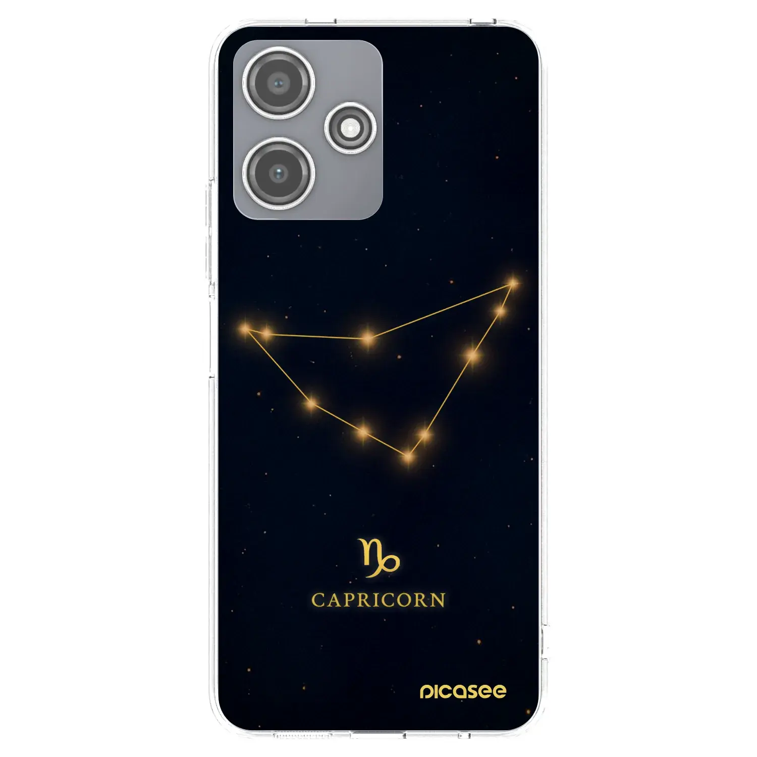 Silikonový průhledný obal pro Xiaomi Redmi 12 5G - CAPRICORN