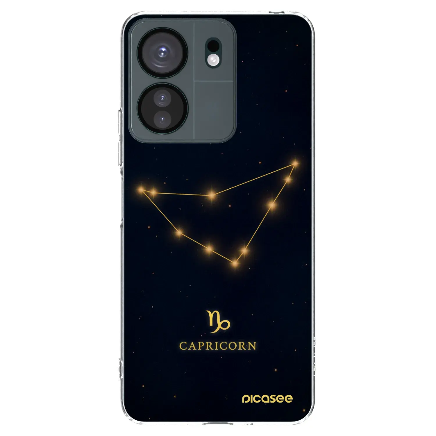 Silikonový průhledný obal pro Xiaomi Redmi 13C 4G - CAPRICORN