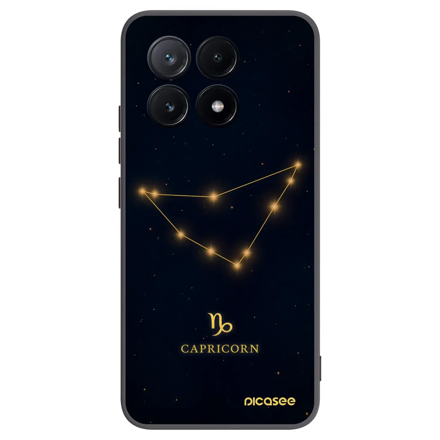 Silikonový černý obal pro Xiaomi Poco X6 Pro - CAPRICORN