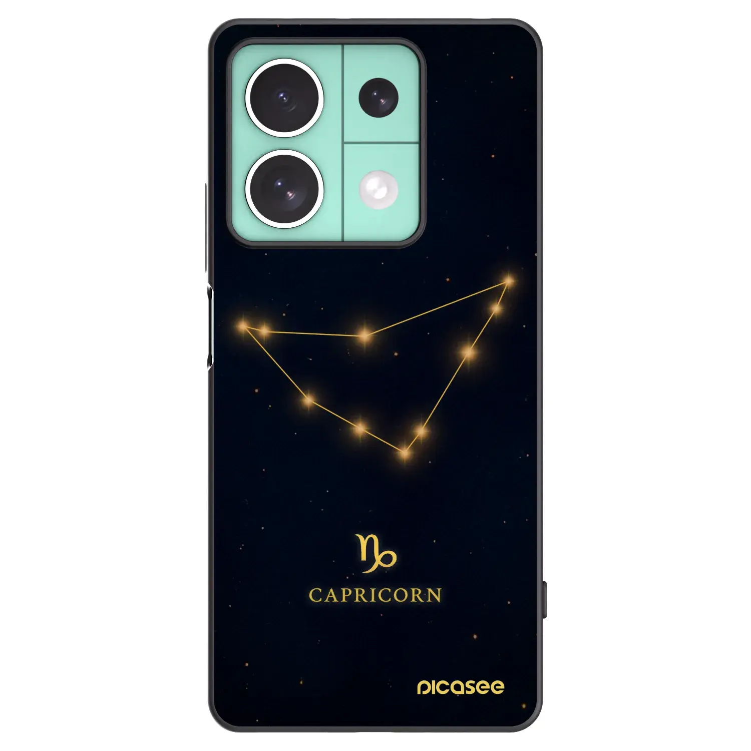 Silikonový černý obal pro Xiaomi Redmi Note 13 5G - CAPRICORN