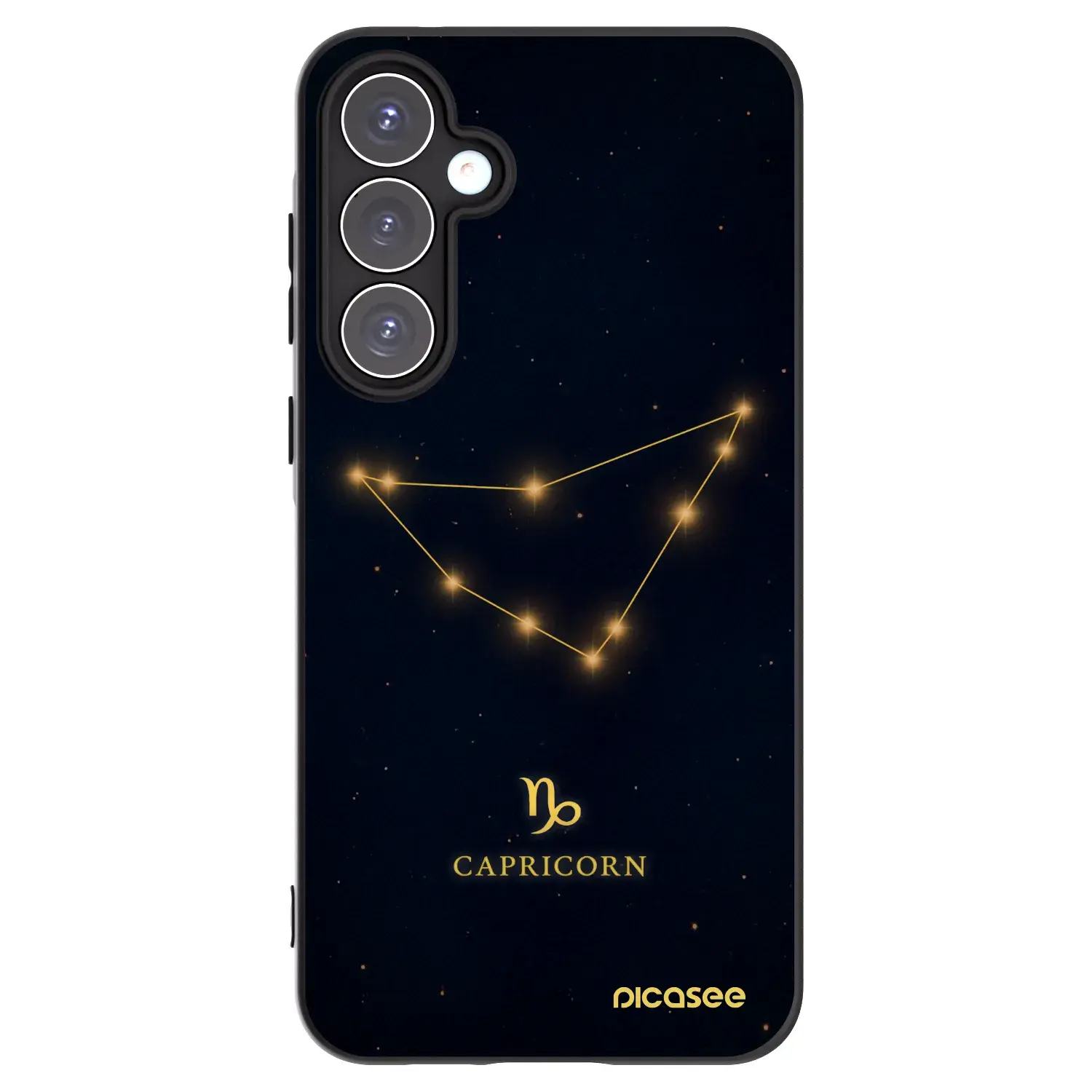 Silikonový černý obal pro Samsung Galaxy A55 5G A556B - CAPRICORN