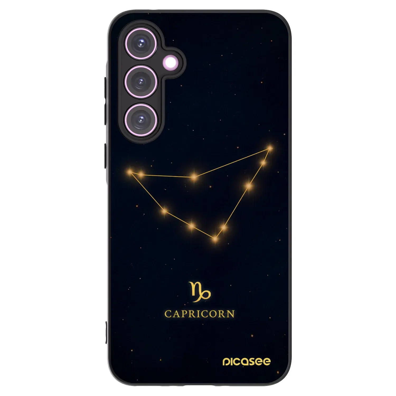 Silikonový černý obal pro Samsung Galaxy A35 5G A356B - CAPRICORN