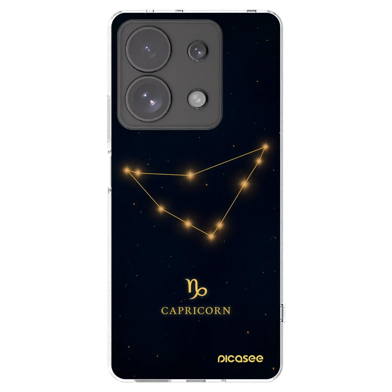 Silikonový průhledný obal pro Xiaomi Redmi Note 13 Pro 4G - CAPRICORN