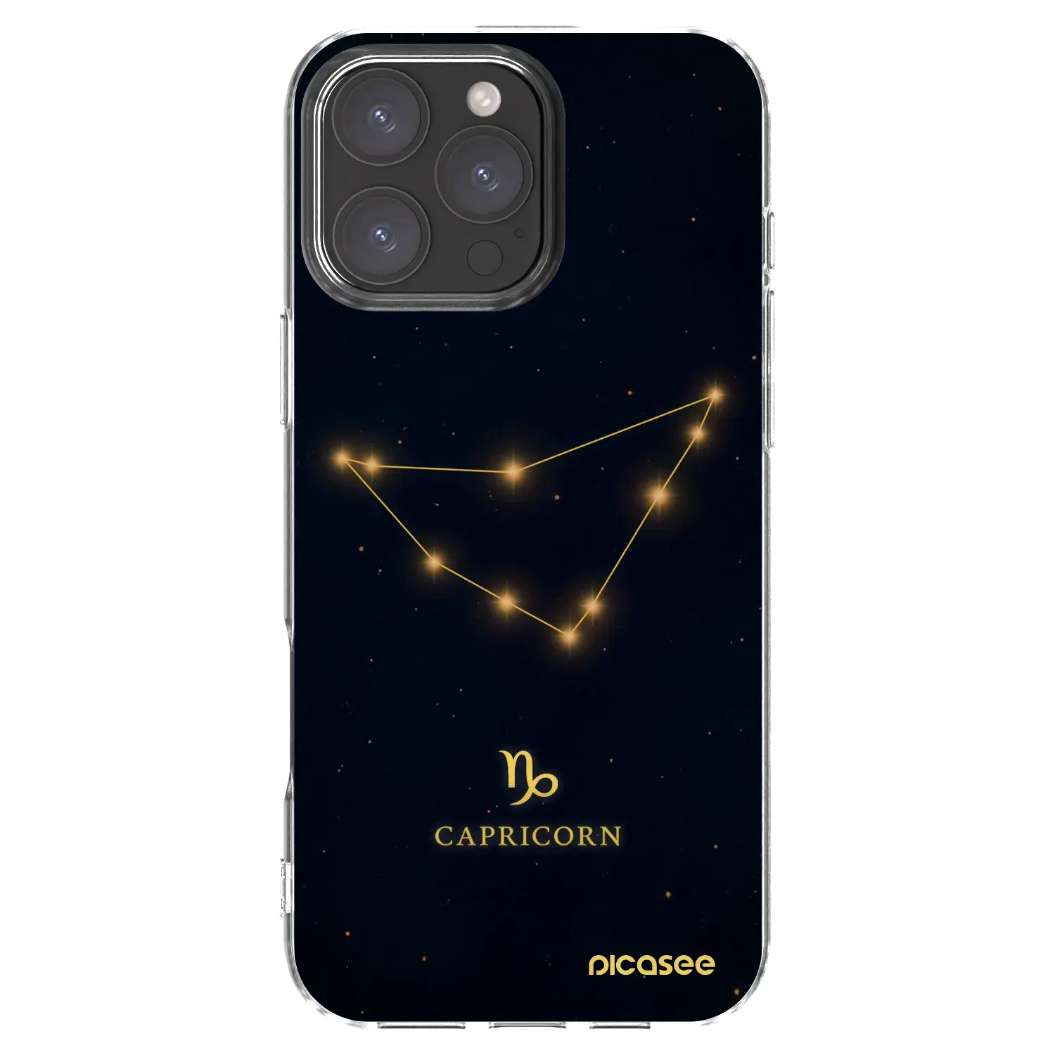 Silikonový průhledný obal pro Apple iPhone 16 Pro Max - CAPRICORN