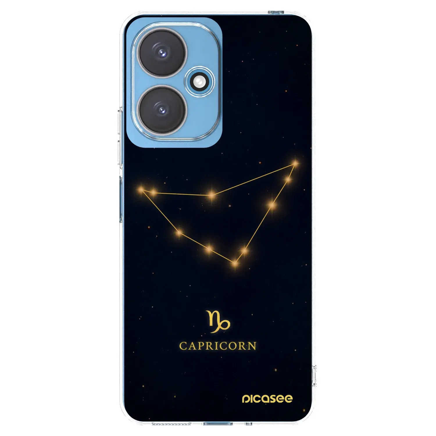 Silikonový průhledný obal pro Xiaomi Redmi 13C 5G - CAPRICORN
