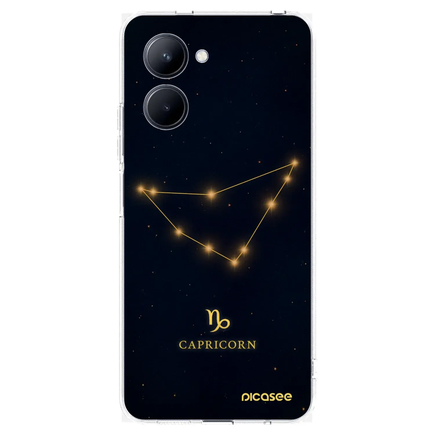 Silikonový průhledný obal pro Realme C33 (2023) - CAPRICORN