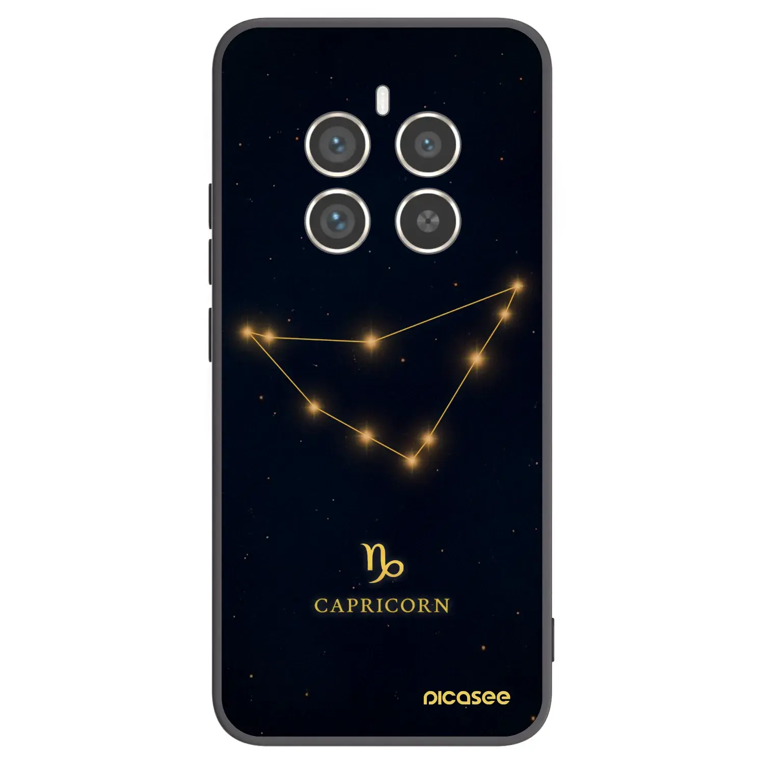 Silikonový černý obal pro Realme 12 Pro 5G - CAPRICORN
