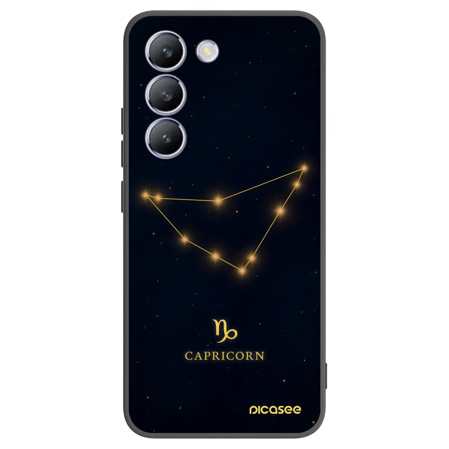 Silikonový černý obal pro Vivo V40 SE 5G - CAPRICORN