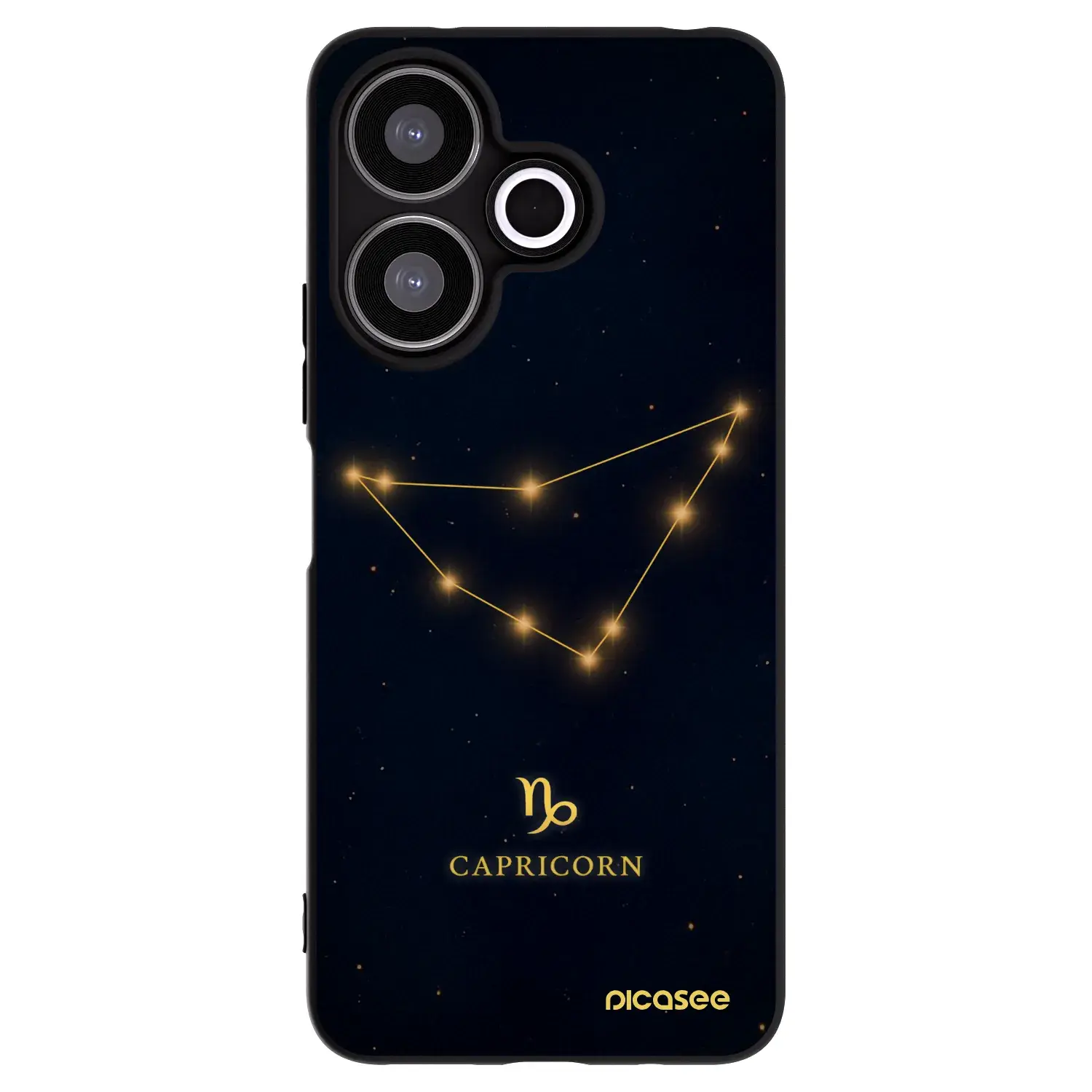Silikonový černý obal pro Xiaomi Redmi 13 4G - CAPRICORN