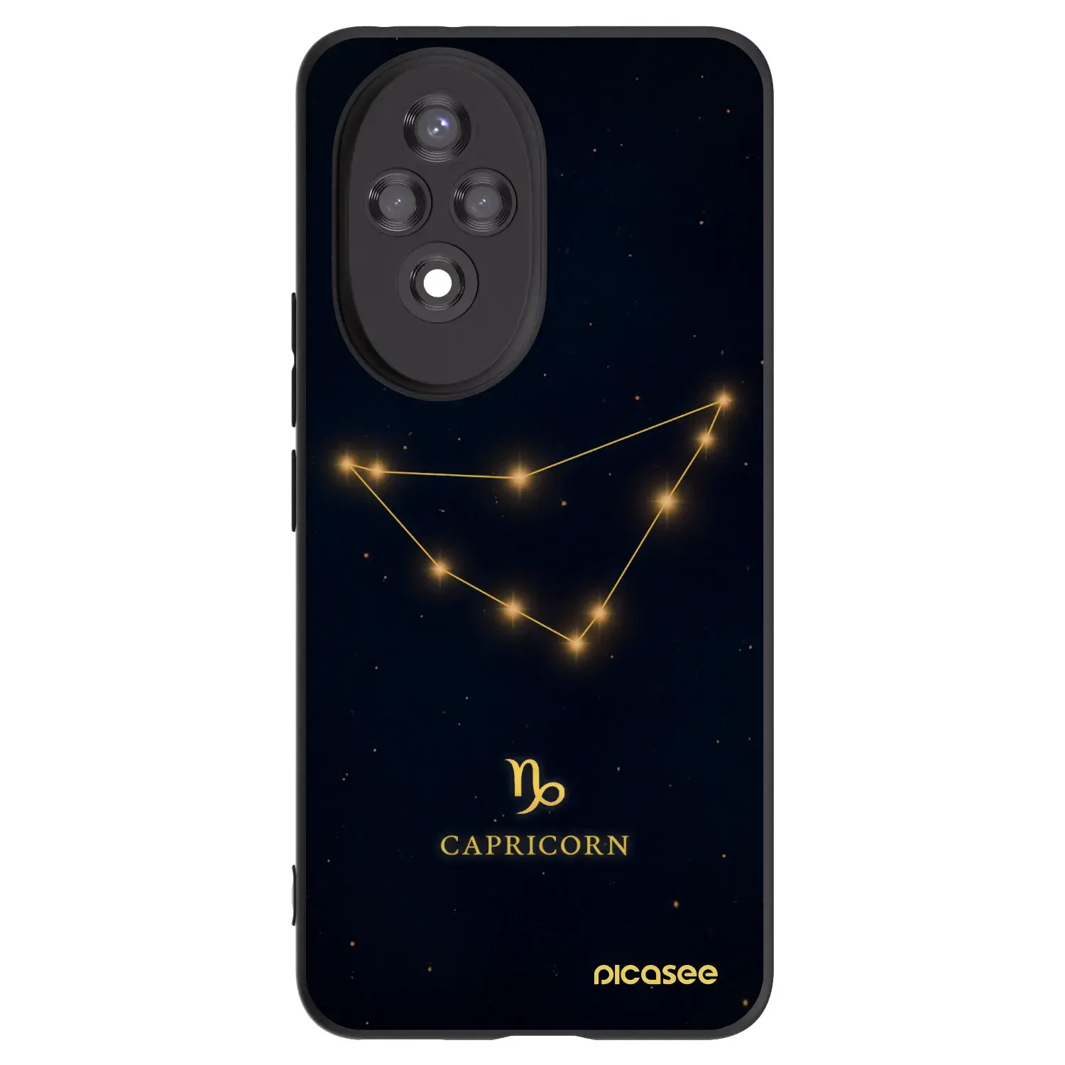Silikonový černý obal pro Honor 200 5G - CAPRICORN