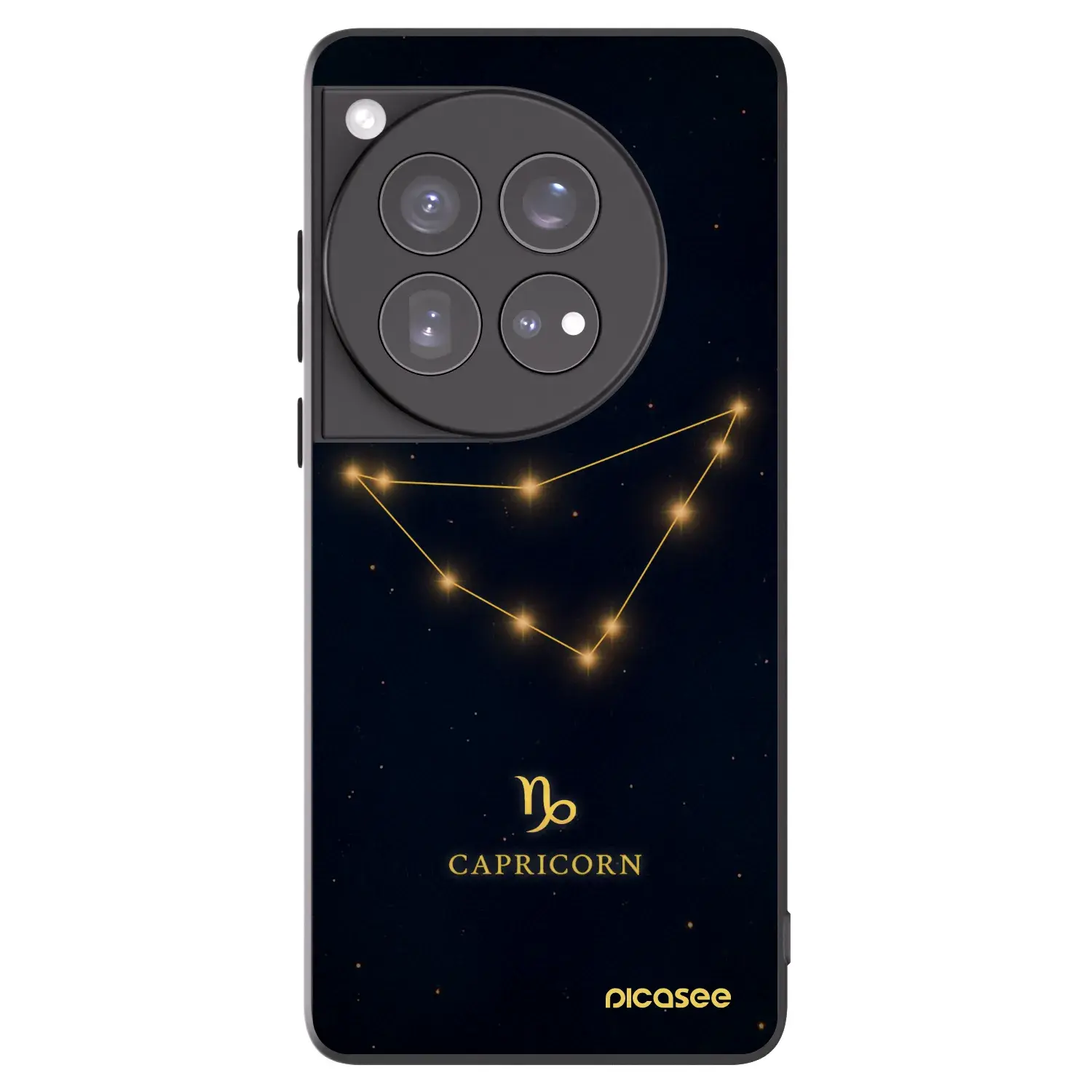 Silikonový černý obal pro OnePlus 12 5G - CAPRICORN