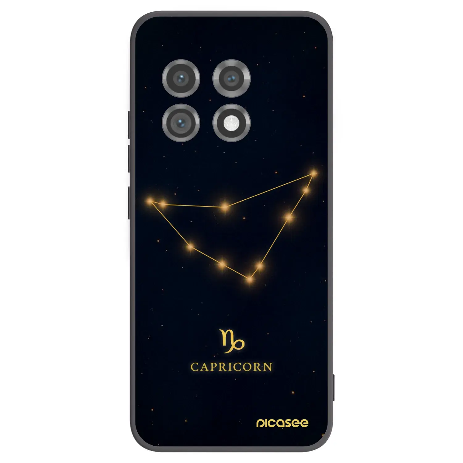 Silikonový černý obal pro OnePlus 11 5G - CAPRICORN