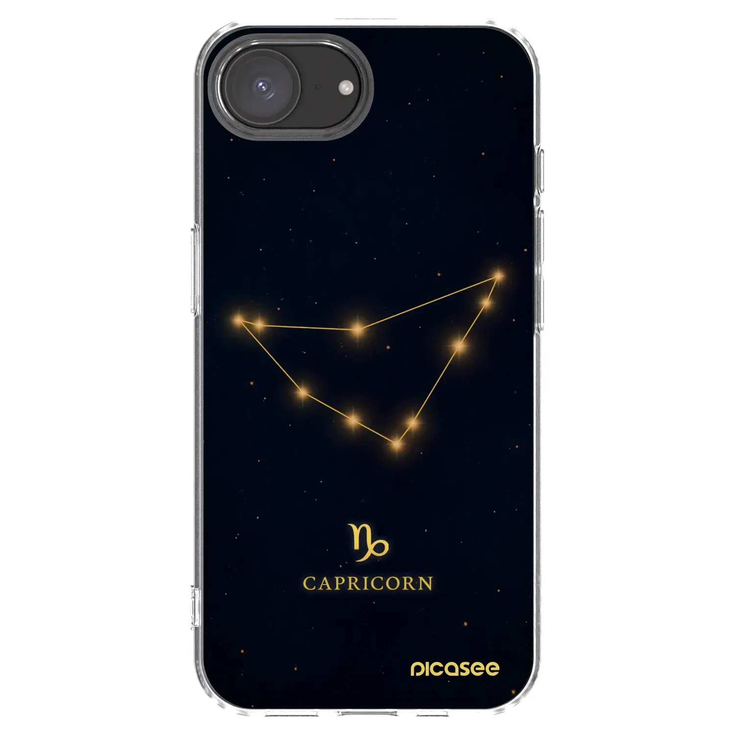 Silikonový průhledný obal pro Apple iPhone 16e - CAPRICORN