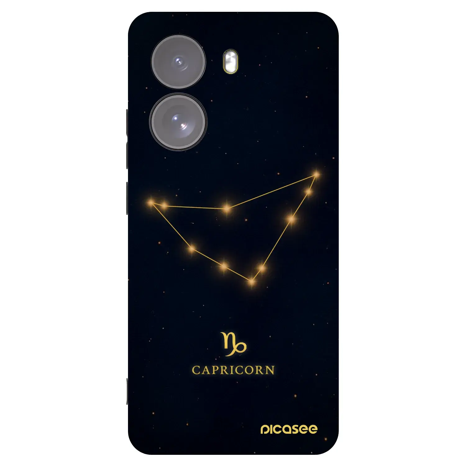 Silikonový černý obal pro Xiaomi Poco X7 - CAPRICORN