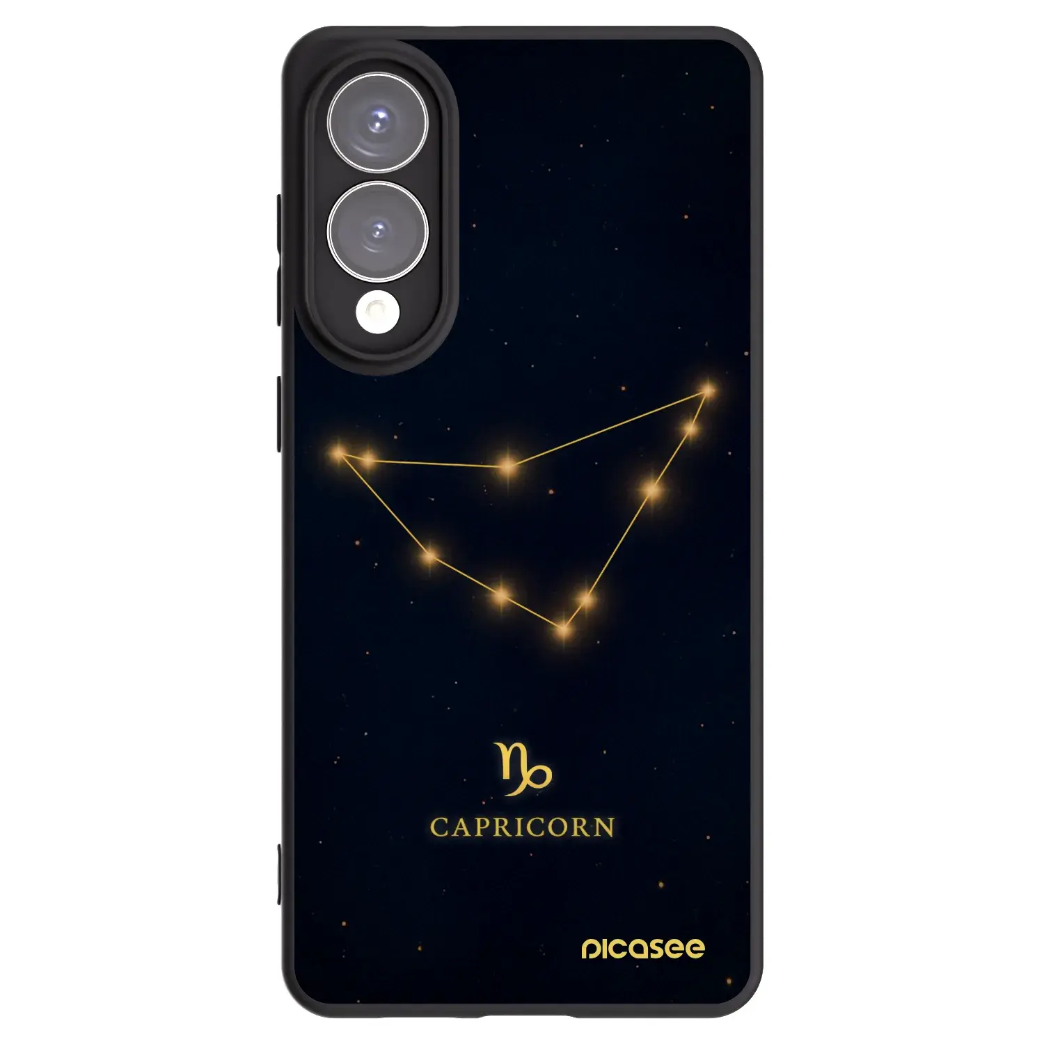 Silikonový černý obal pro Samsung Galaxy S25 Edge 5G - CAPRICORN