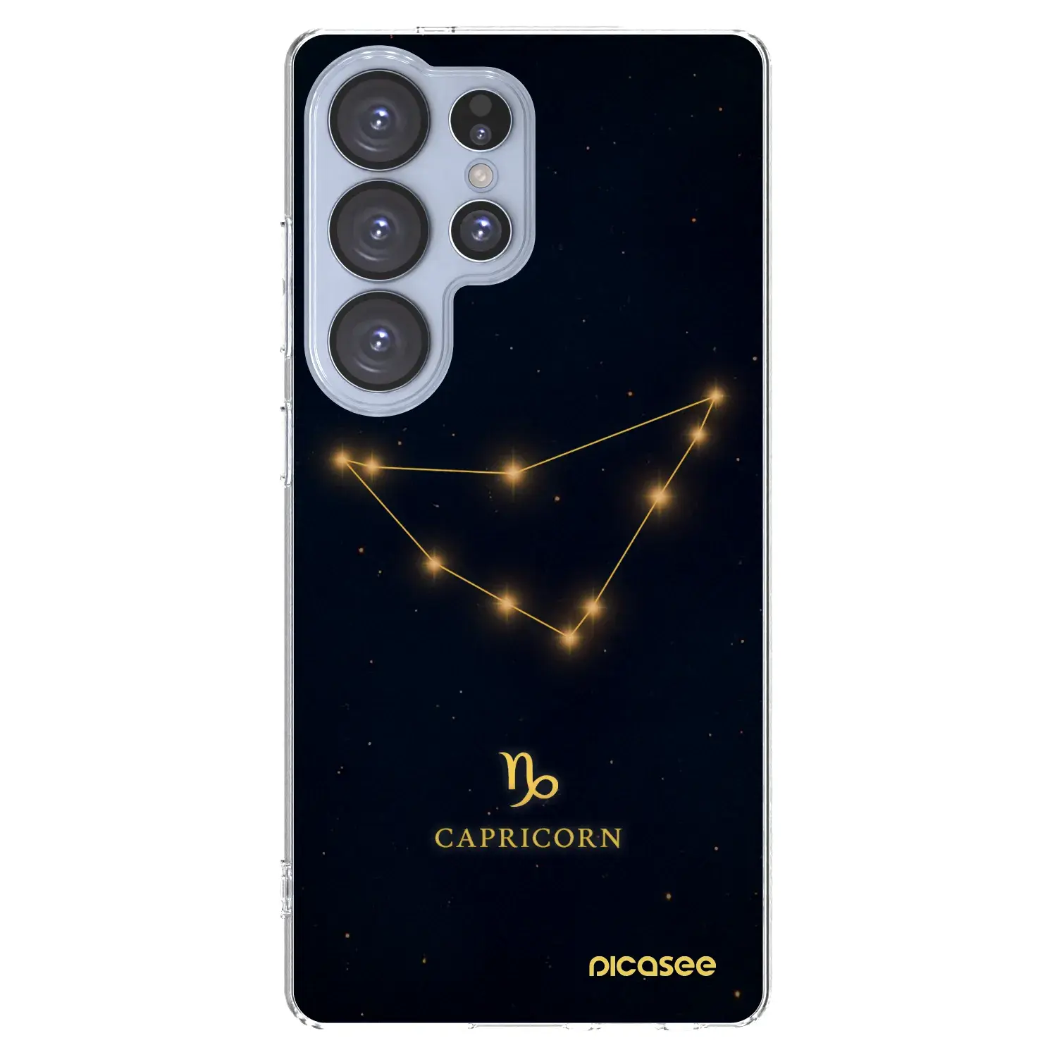 Silikonový průhledný obal pro Samsung Galaxy S25 Ultra 5G - CAPRICORN