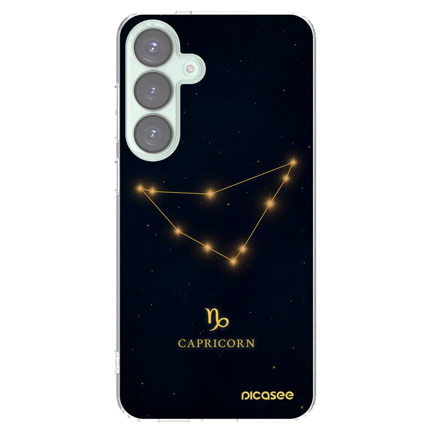 Silikonový průhledný obal pro Samsung Galaxy S25+ 5G - CAPRICORN