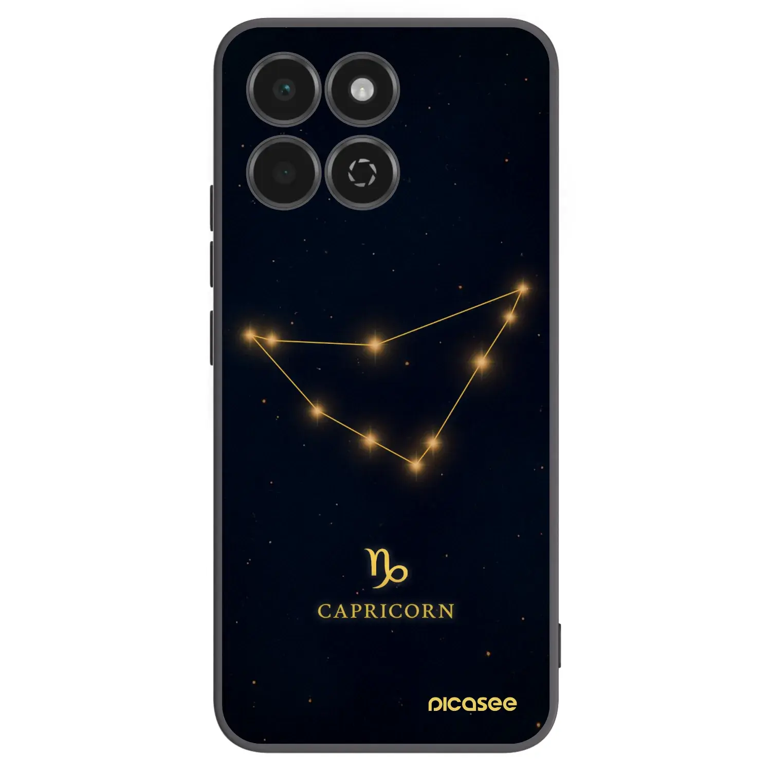 Silikonový černý obal pro Honor 200 Smart 5G - CAPRICORN