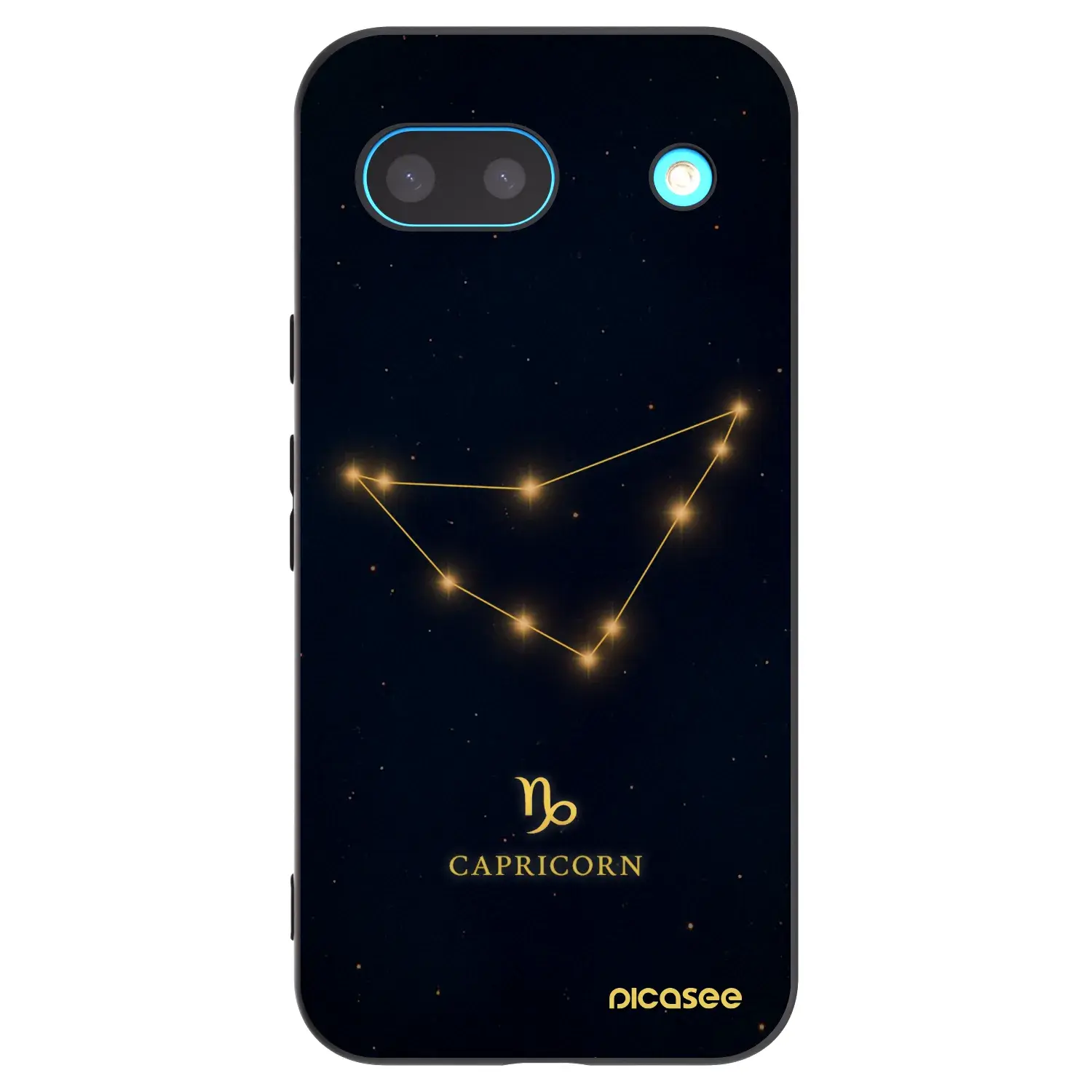 Silikonový černý obal pro Google Pixel 8a - CAPRICORN