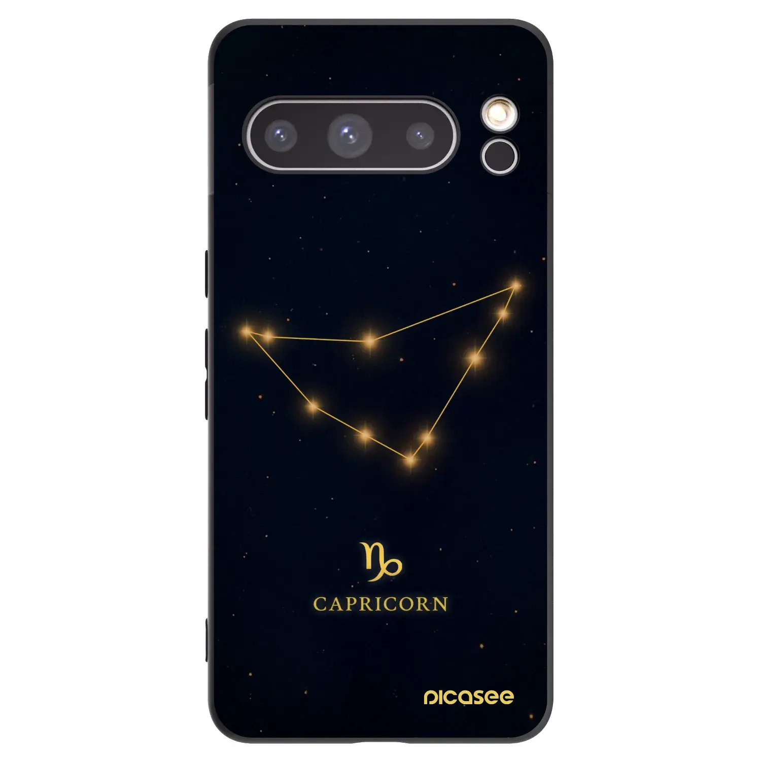 Silikonový černý obal pro Google Pixel 8 Pro - CAPRICORN