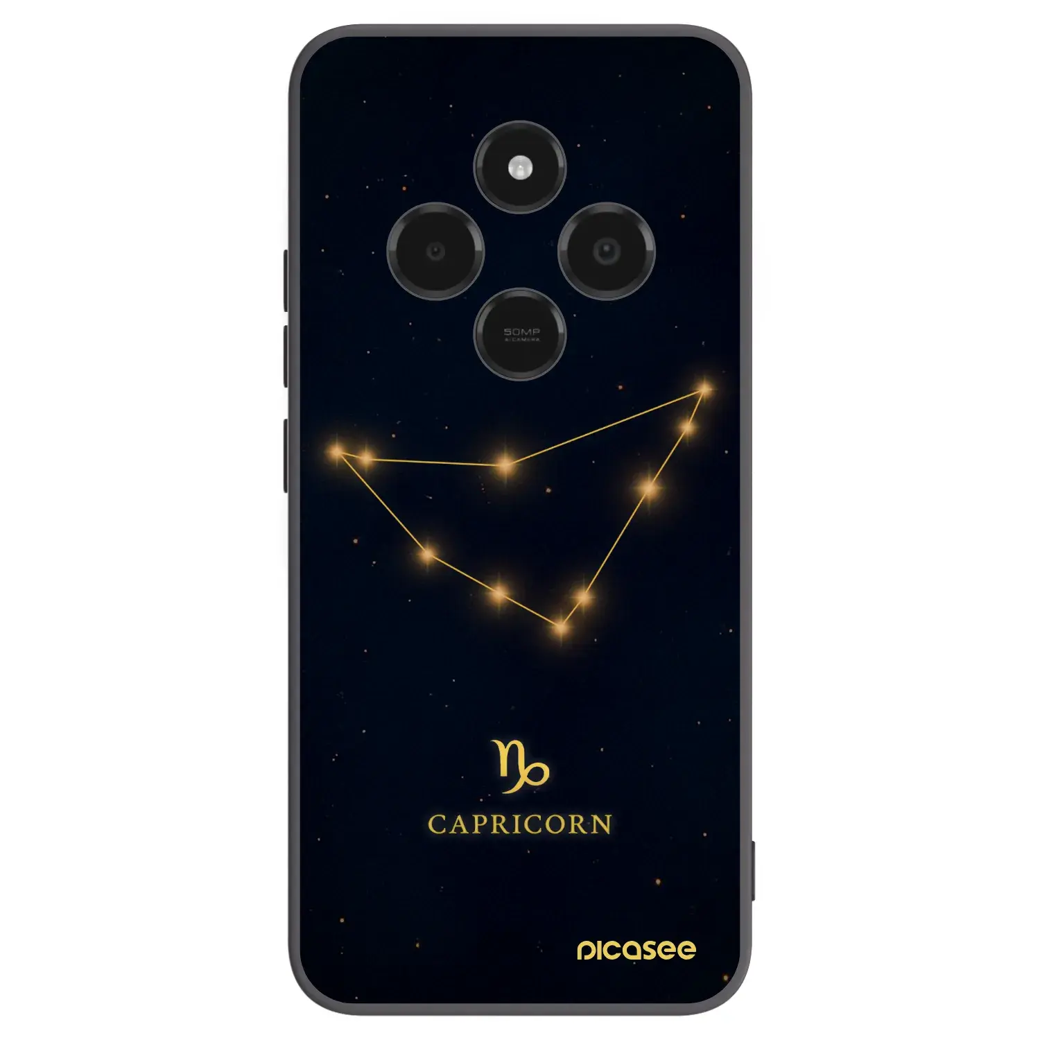 Silikonový černý obal pro Xiaomi Poco C75 - CAPRICORN