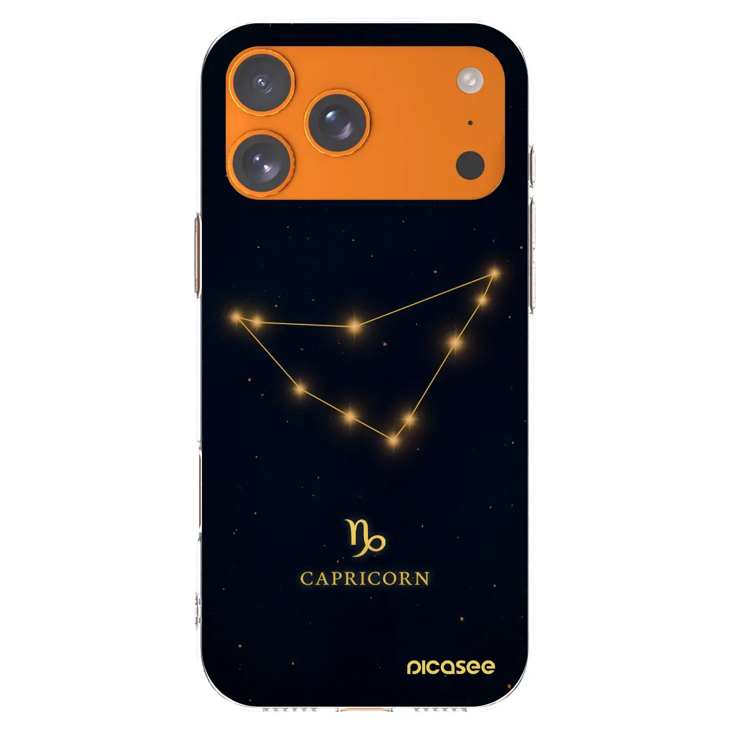Silikonový průhledný obal pro Apple iPhone 17 Pro Max - CAPRICORN