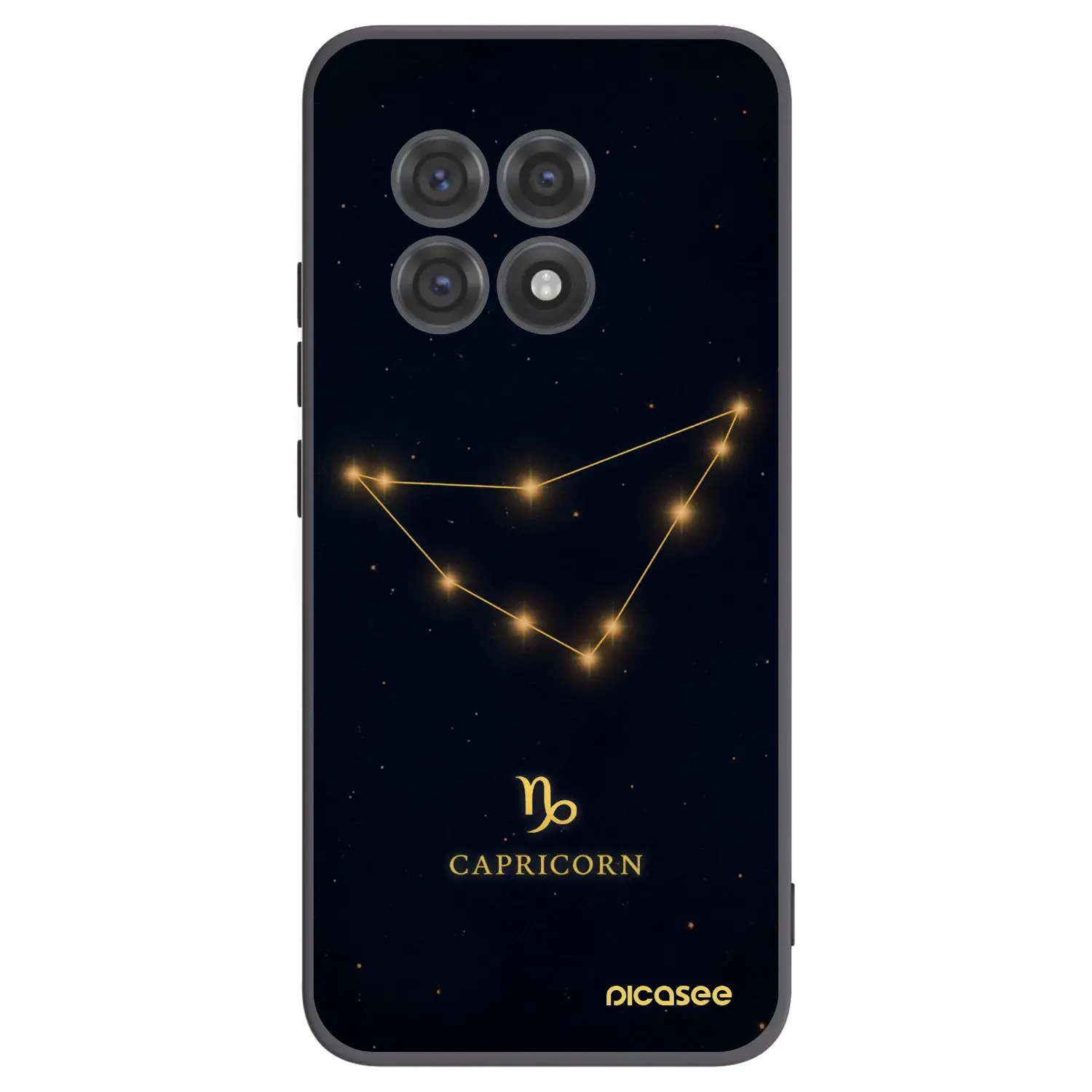 Silikonový černý obal pro OnePlus 13R 5G - CAPRICORN