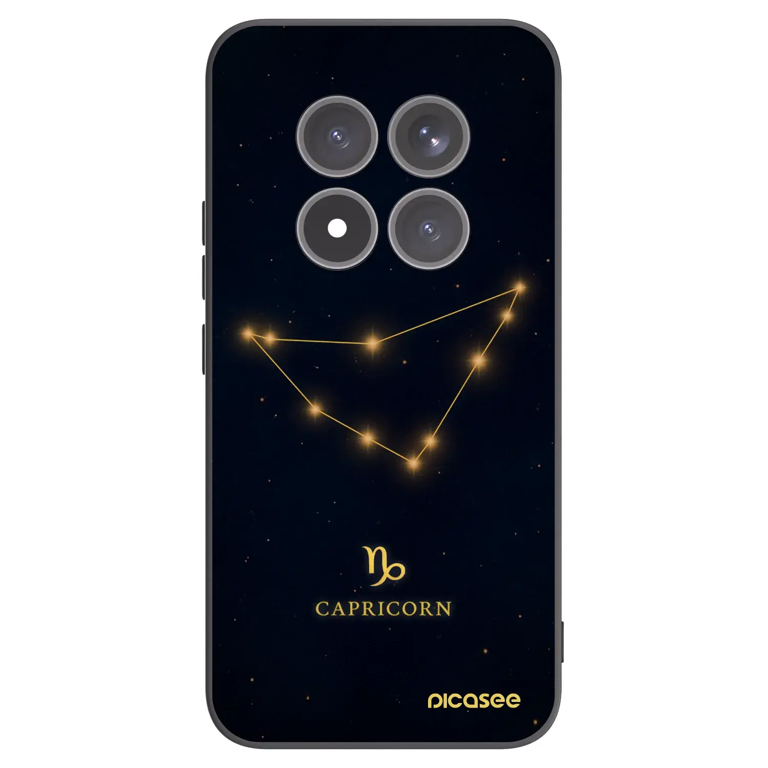 Silikonový černý obal pro Xiaomi Redmi Note 15 Pro+ - CAPRICORN