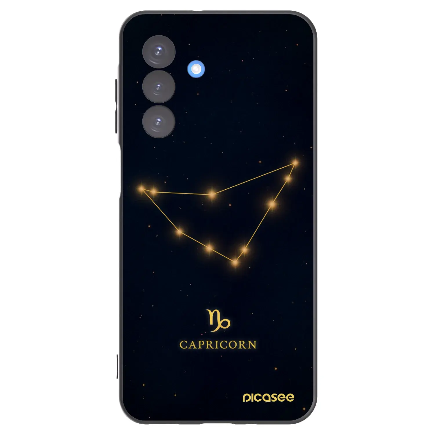 Silikonový černý obal pro Samsung Galaxy A17 5G - CAPRICORN