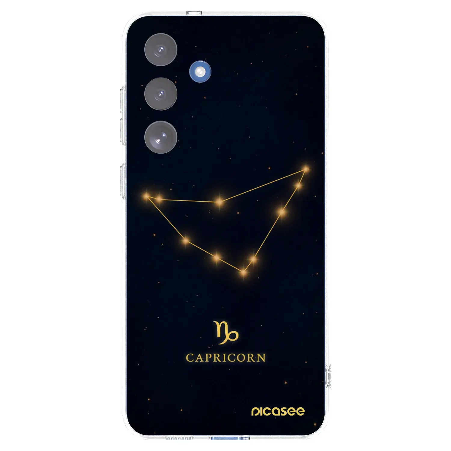 Silikonový průhledný obal pro Samsung Galaxy S25 FE 5G - CAPRICORN