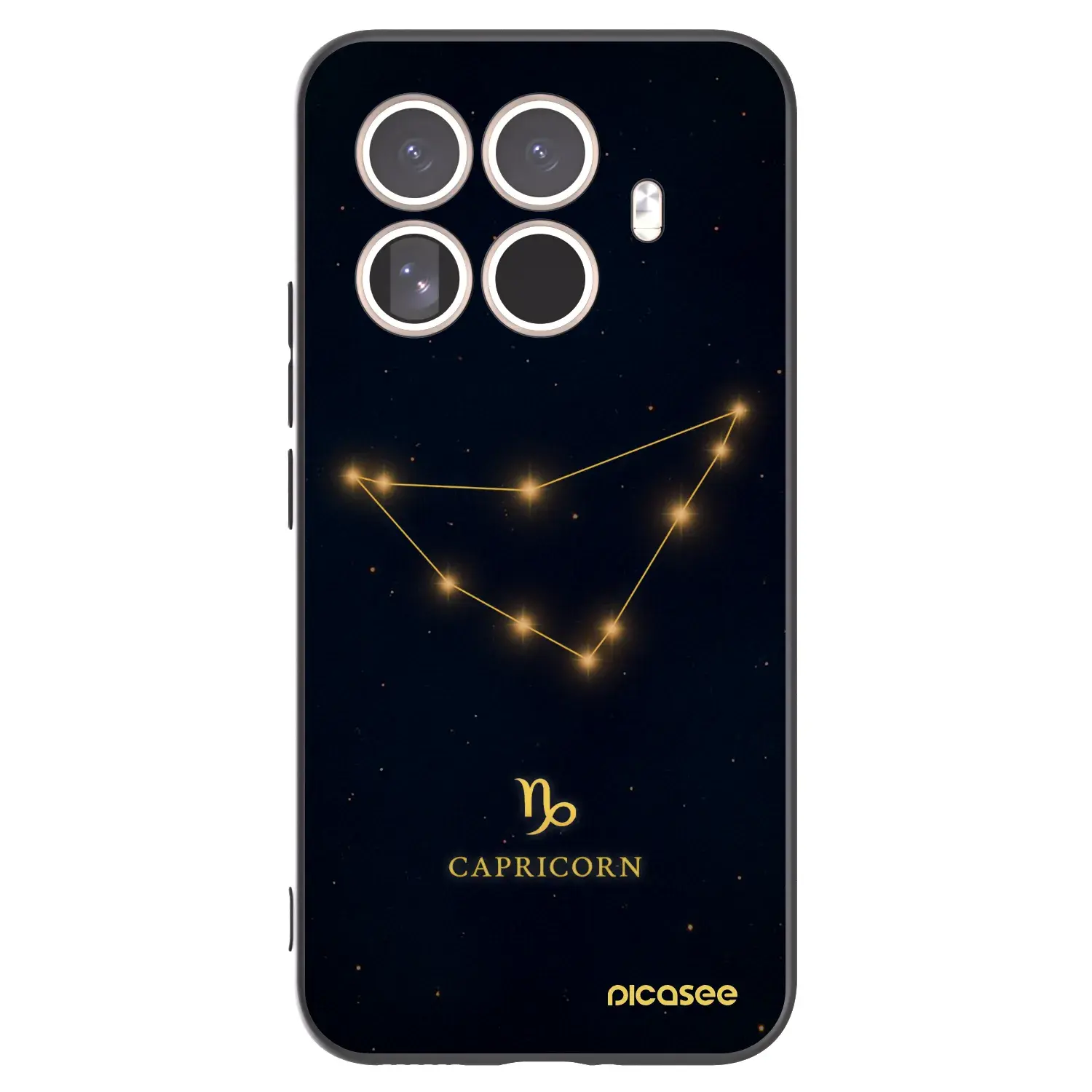 Silikonový černý obal pro Xiaomi 15T Pro - CAPRICORN
