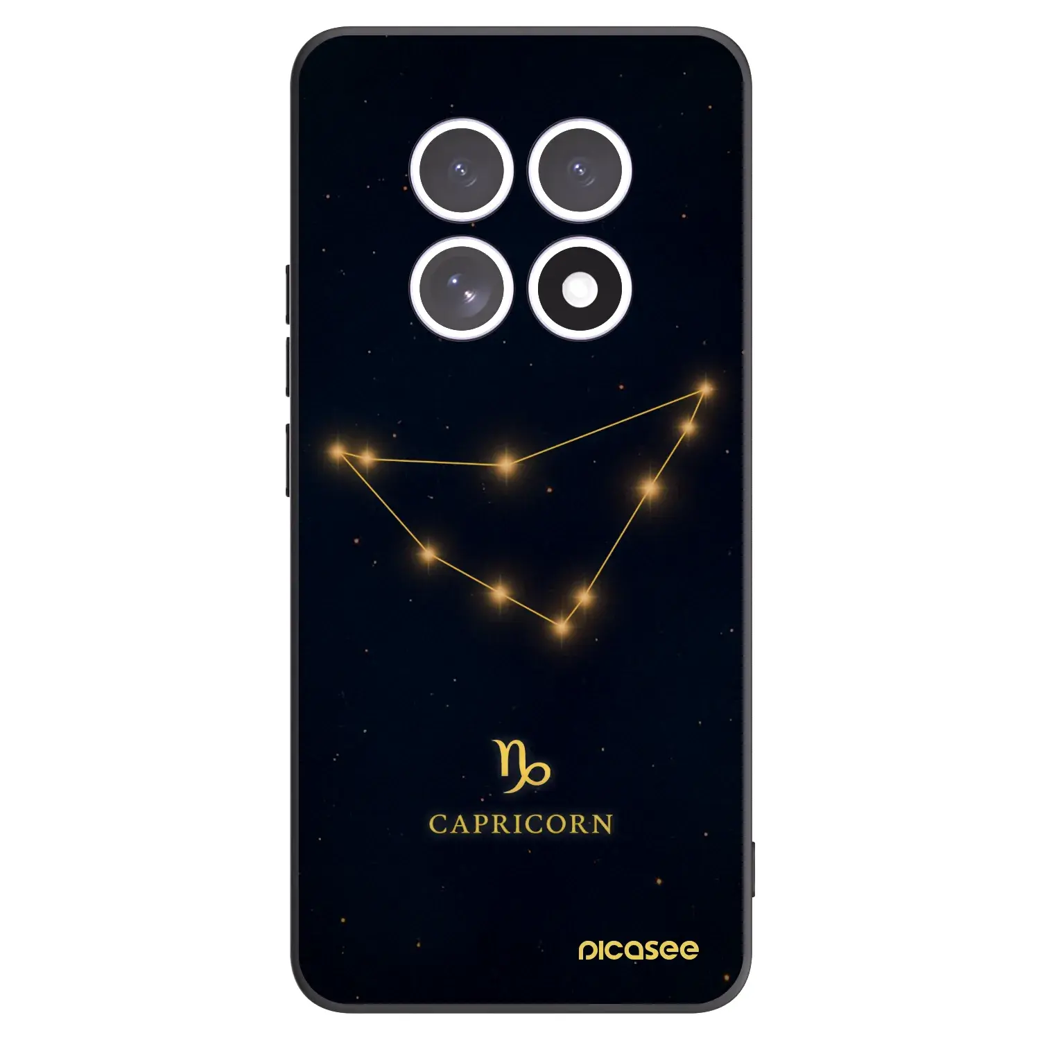 Silikonový černý obal pro Xiaomi Redmi Note 15 4G - CAPRICORN
