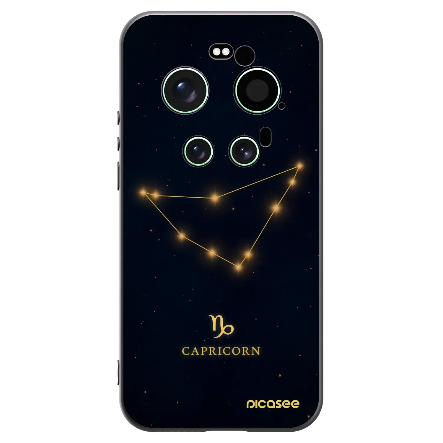 Silikonový černý obal pro Xiaomi 17 Ultra - CAPRICORN